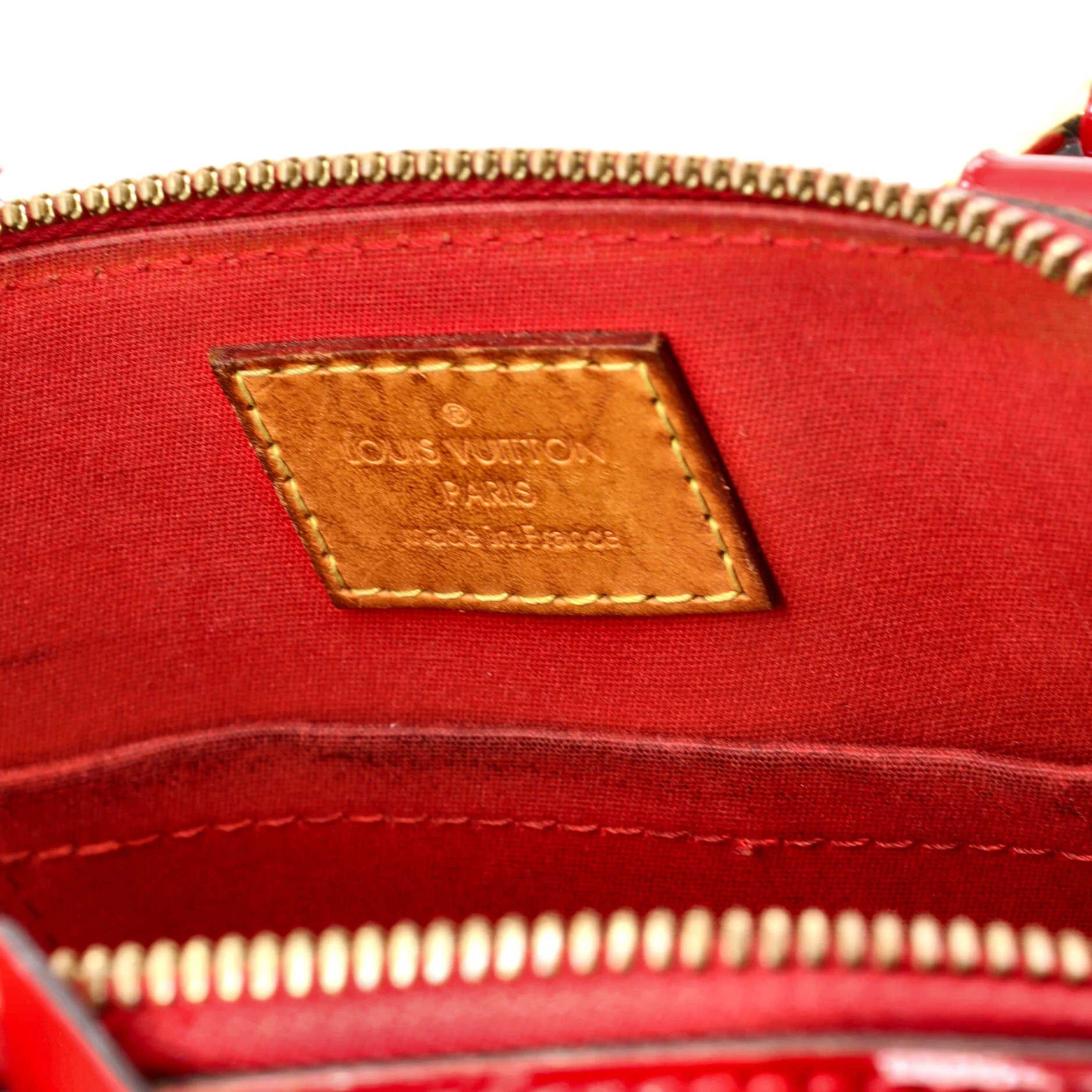 Alma Handbag Monogram Vernis BB - Image 7