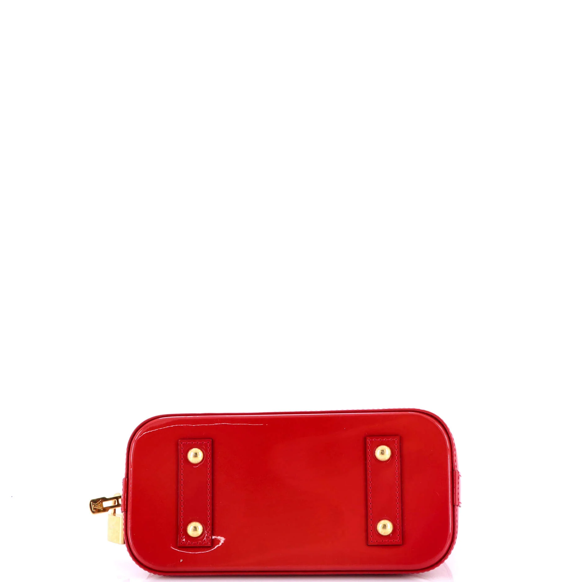 Alma Handbag Monogram Vernis BB - Image 4