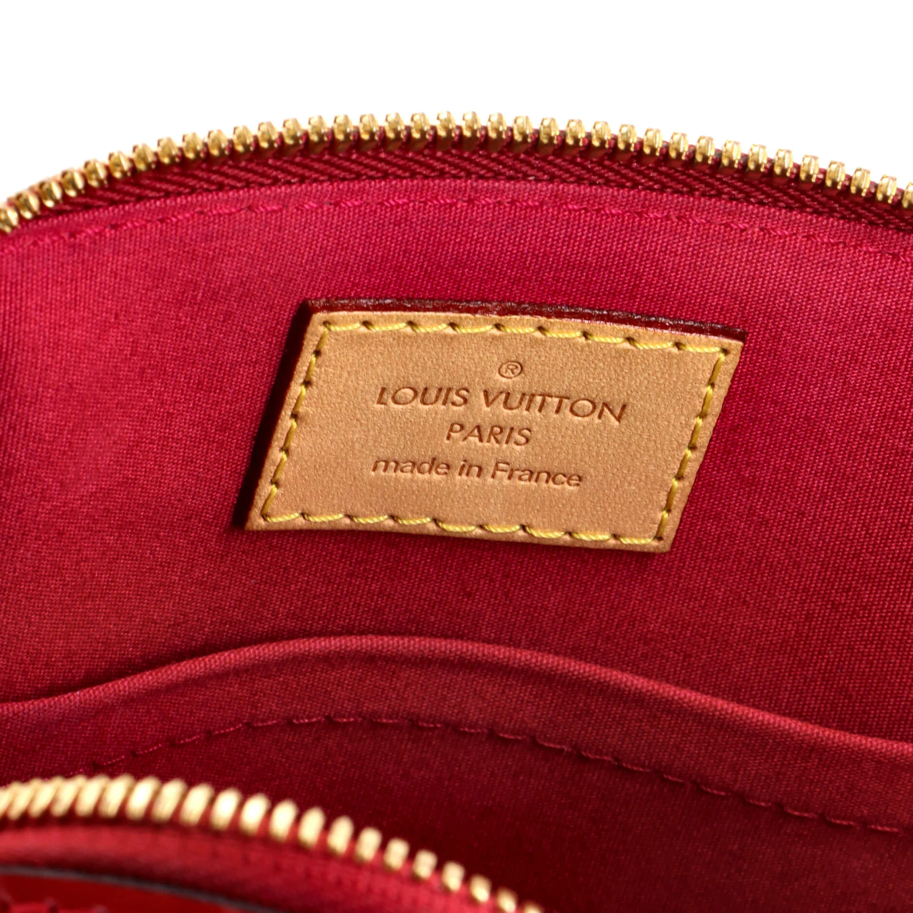 Alma Handbag Monogram Vernis BB - Image 8