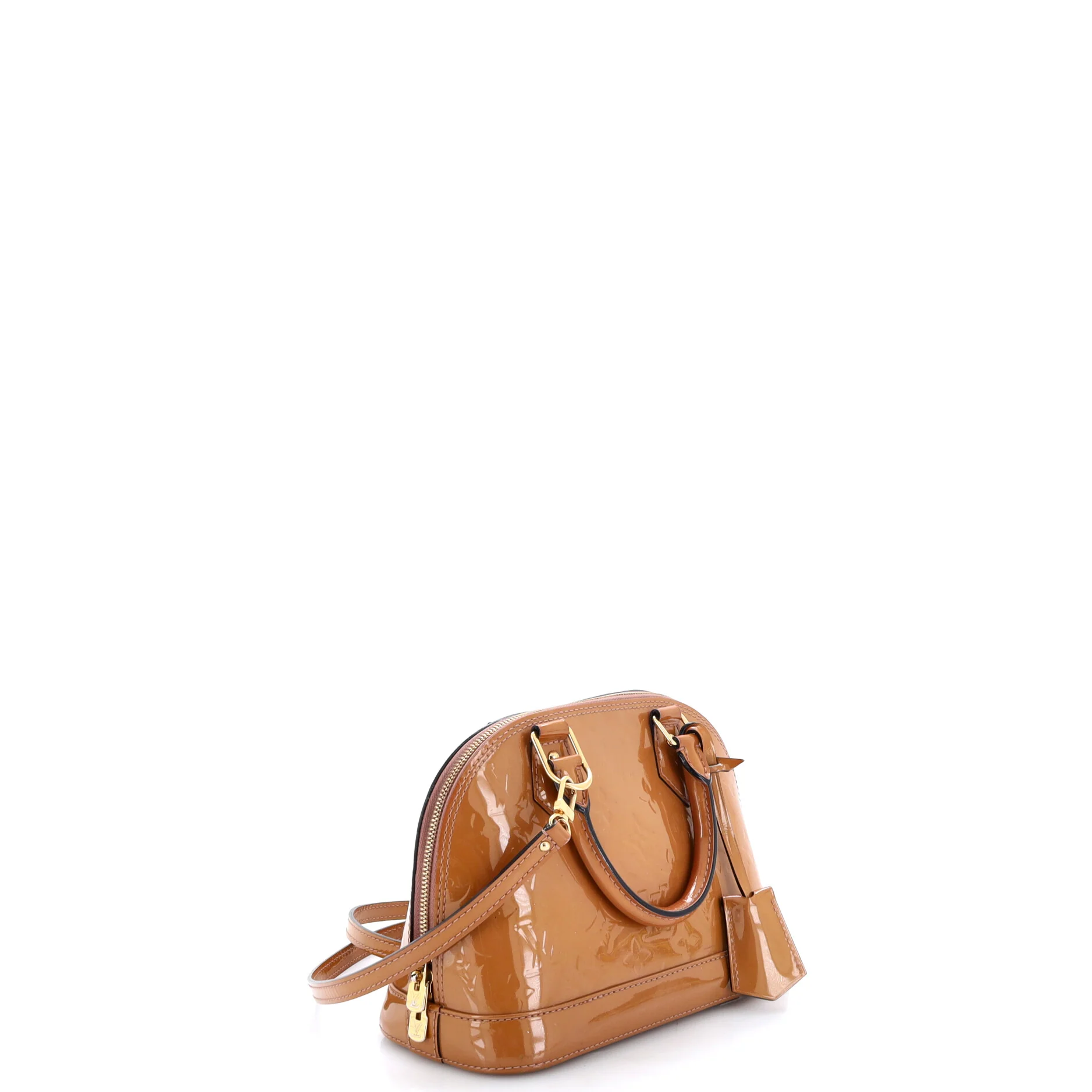 Alma Handbag Monogram Vernis BB - Image 2