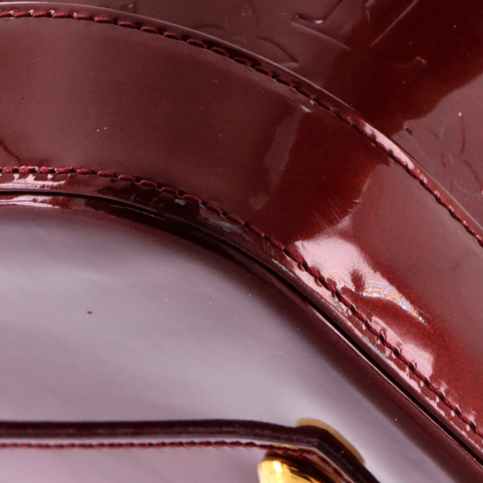Alma Handbag Monogram Vernis GM - Image 6