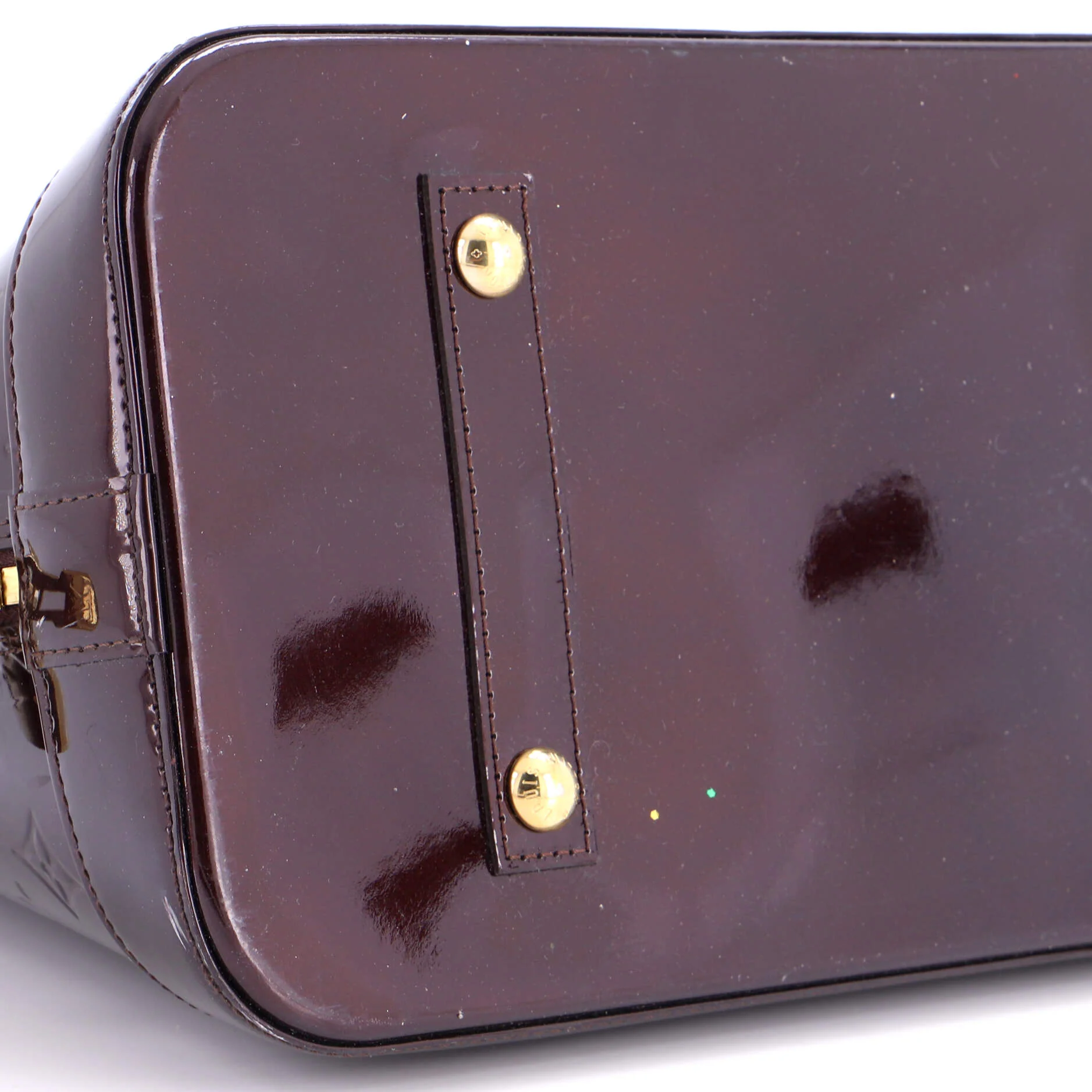 Alma Handbag Monogram Vernis GM - Image 6