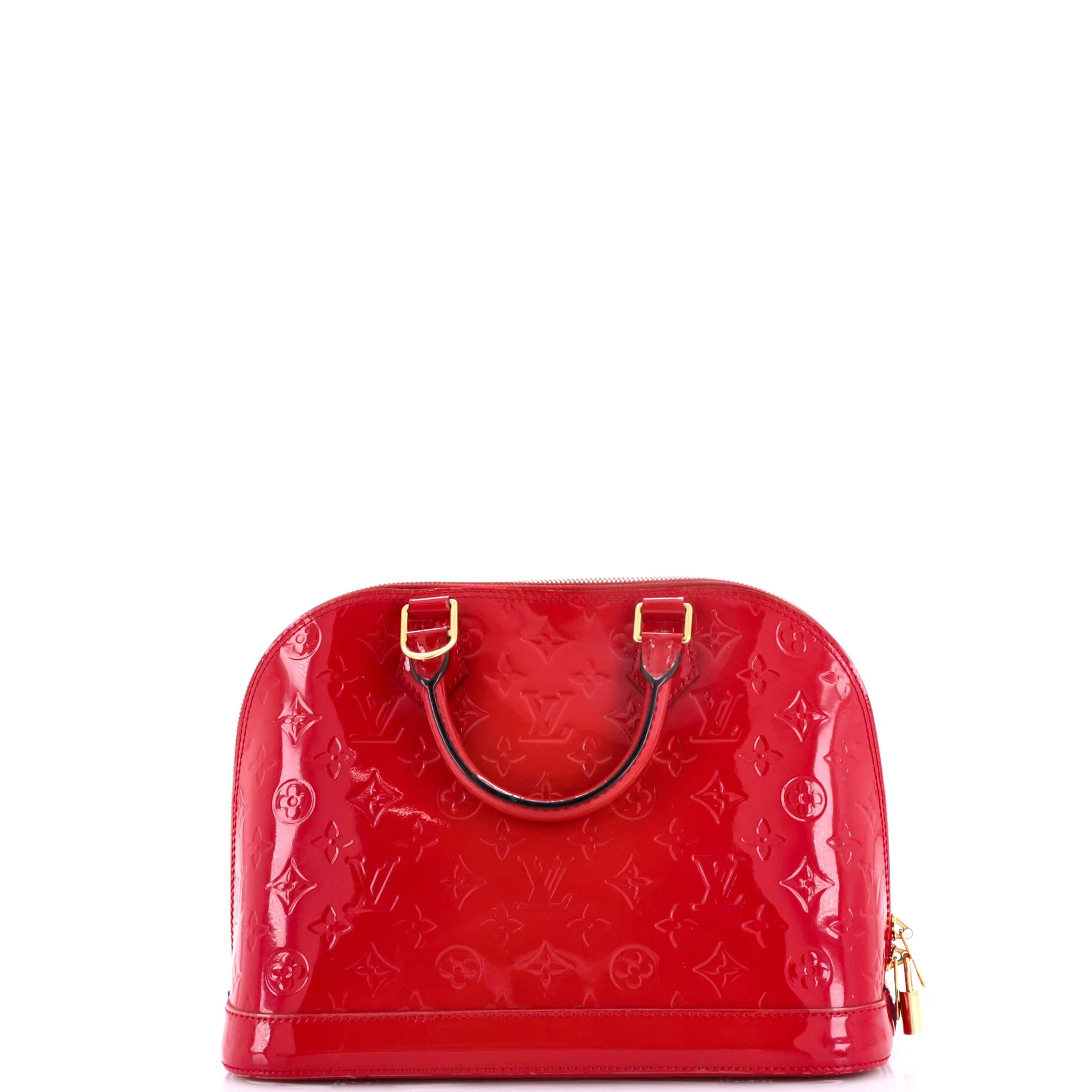Alma Handbag Monogram Vernis PM - Image 3