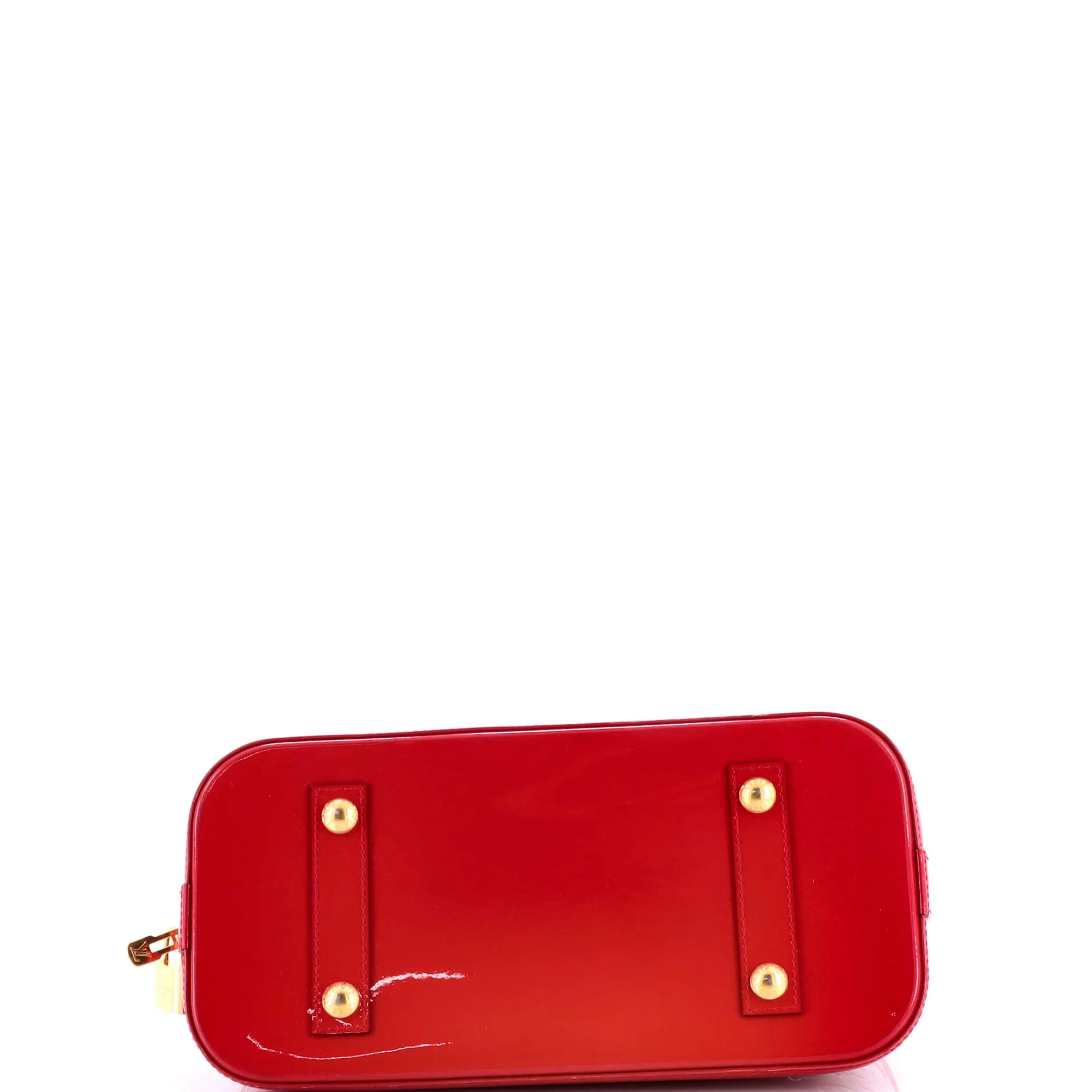 Alma Handbag Monogram Vernis PM - Image 4