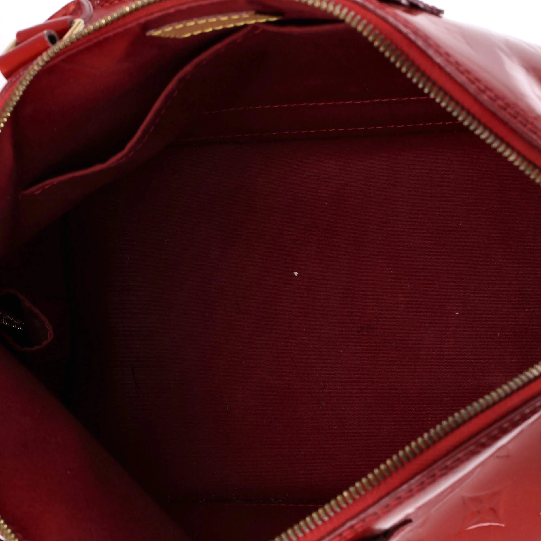 Alma Handbag Monogram Vernis PM - Image 5