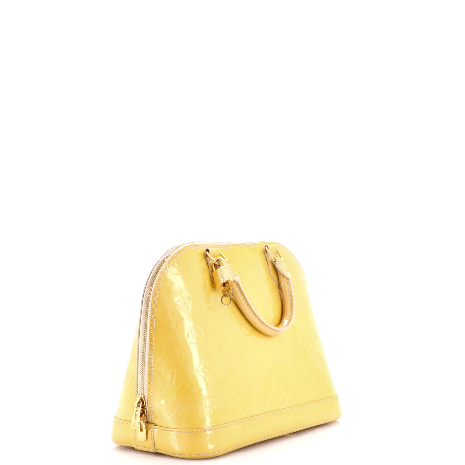 Alma Handbag Monogram Vernis PM - Image 2