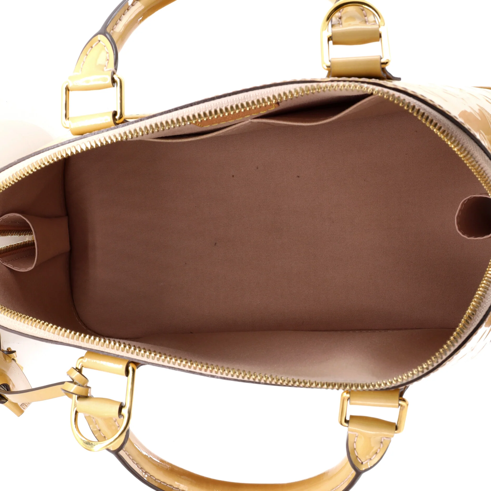 Alma Handbag Monogram Vernis PM - Image 5