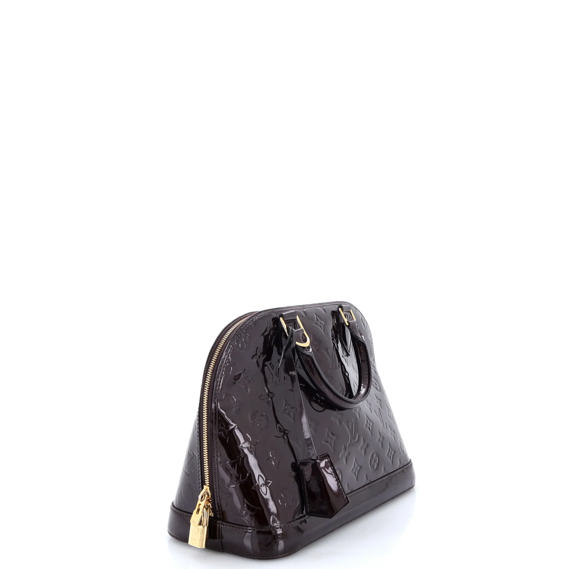 Alma Handbag Monogram Vernis PM - Image 2