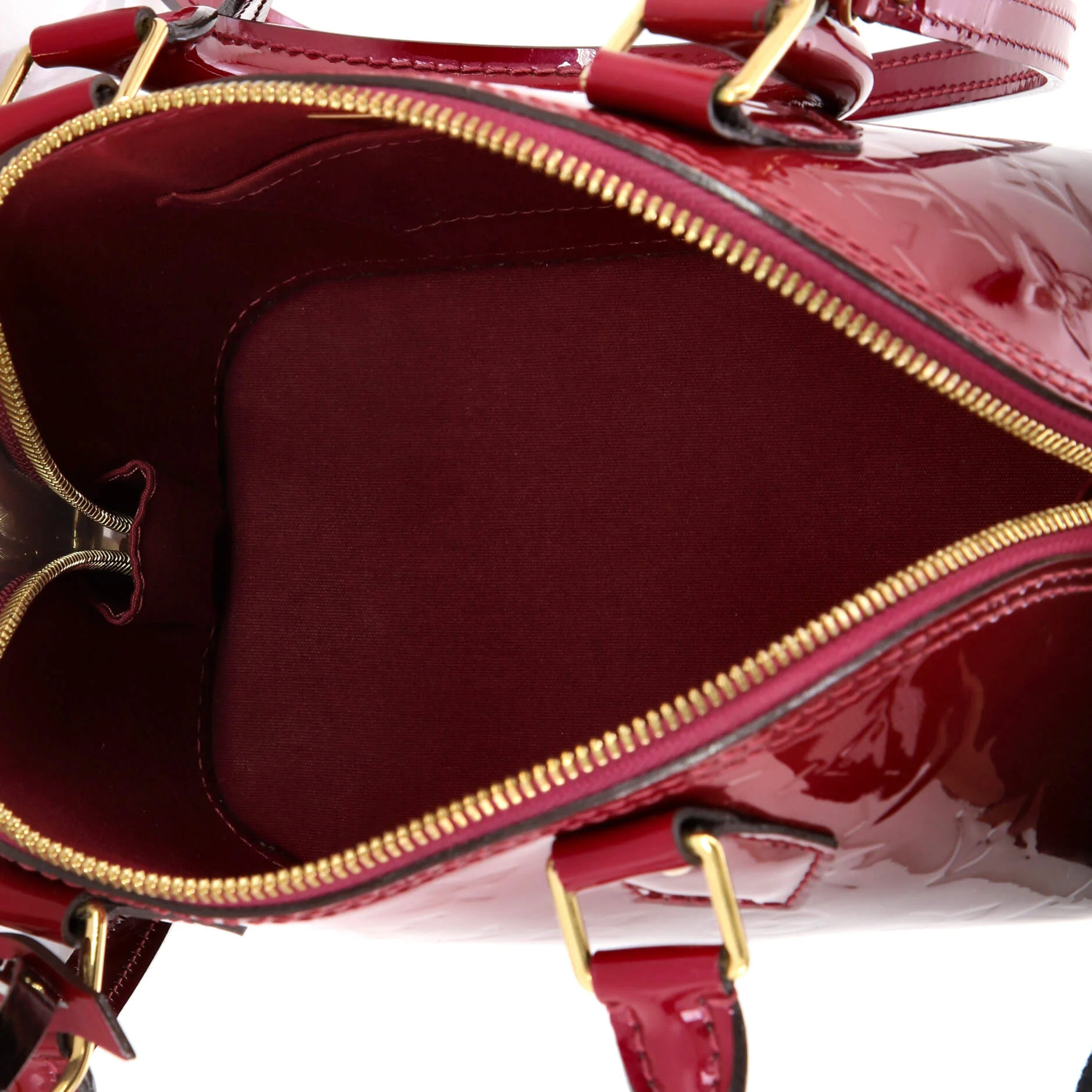 Alma Handbag Ombre Monogram Vernis BB - Image 5