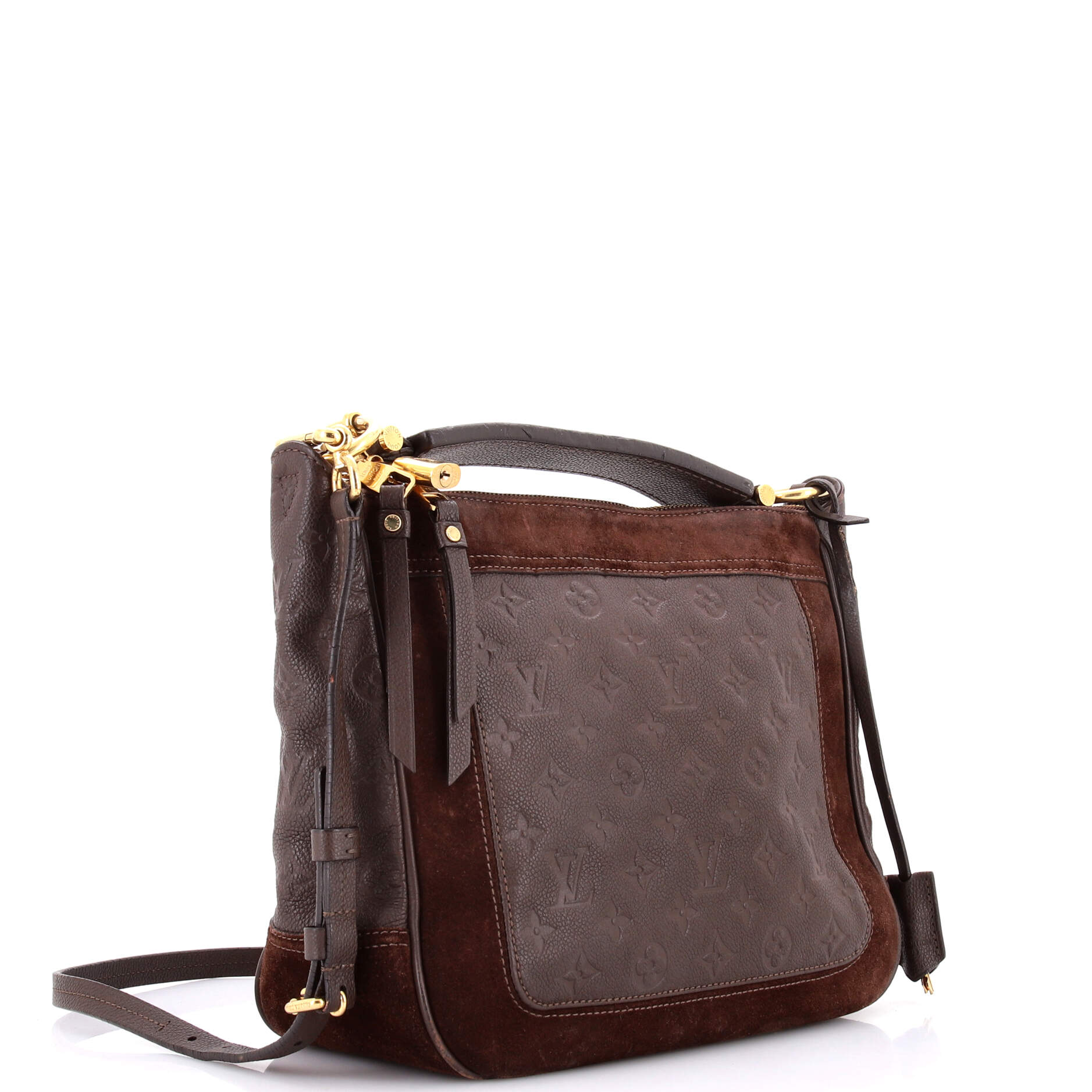 Audacieuse Handbag Monogram Empreinte Leather PM - Image 2