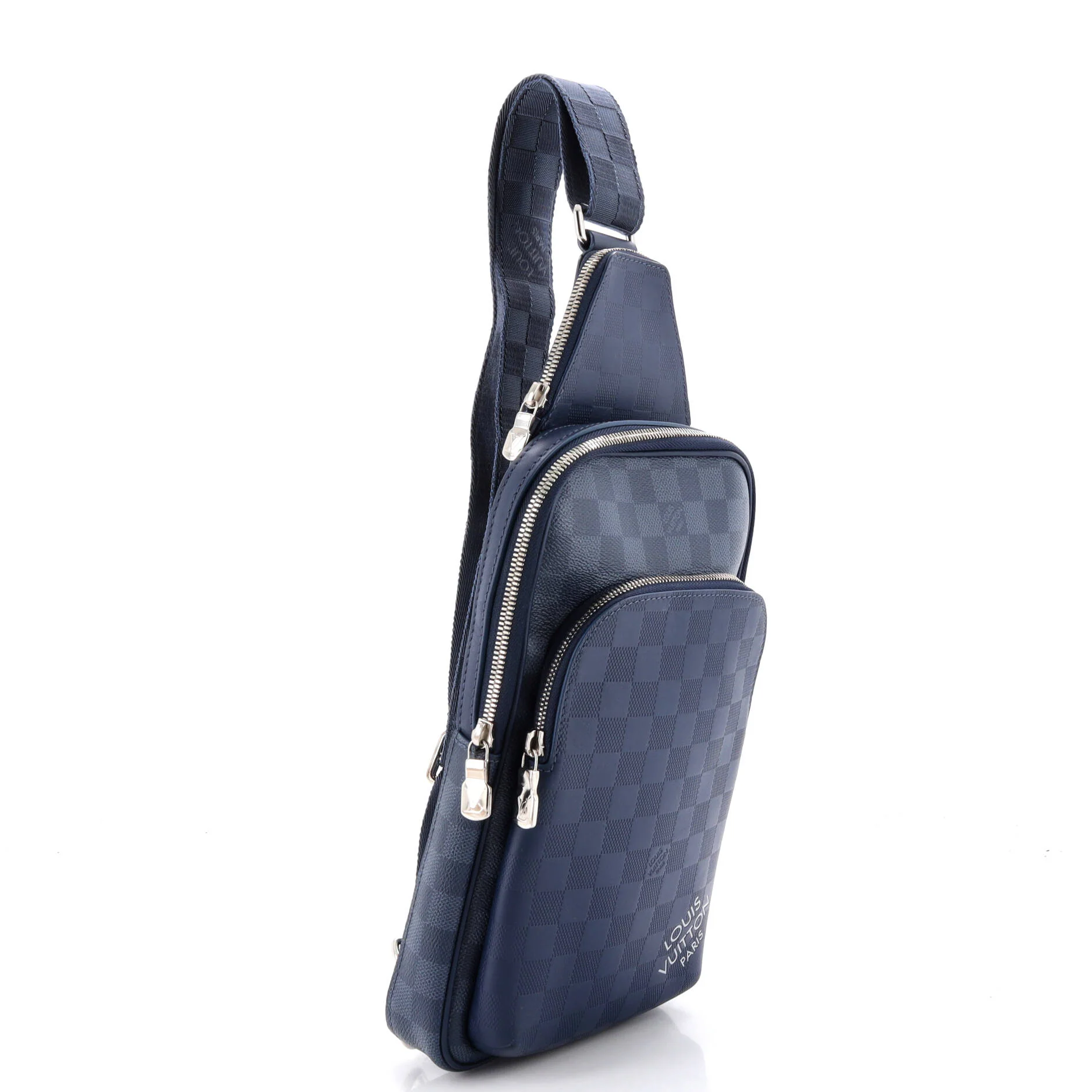 Avenue Sling Bag NM Damier Graphite and Damier Infini Leather - Image 2