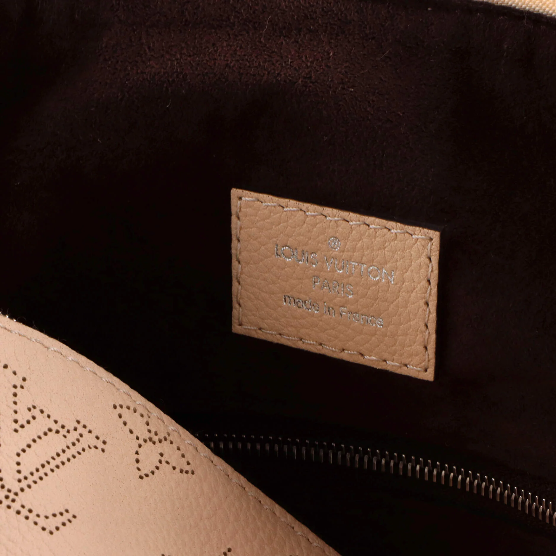Babylone Handbag Mahina Leather BB - Image 7