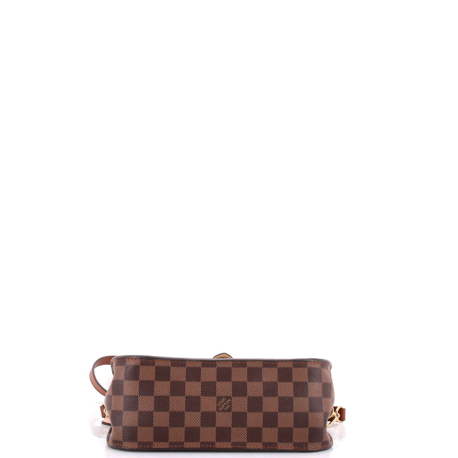Beaumarchais Handbag Damier with Leather - Image 4
