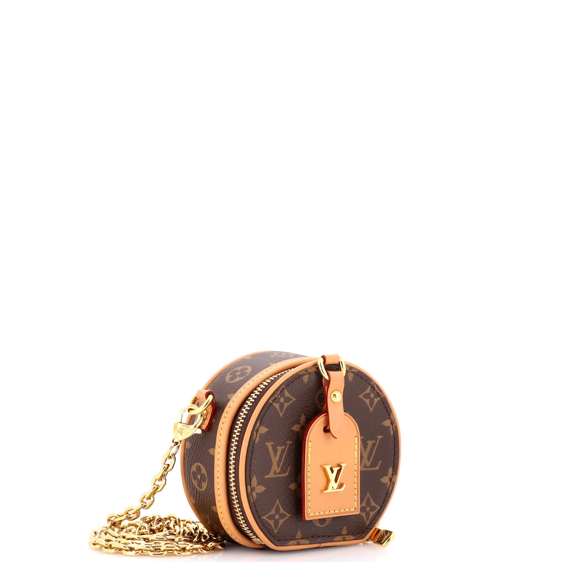 Boite Chapeau Necklace Bag Monogram Canvas - Image 2