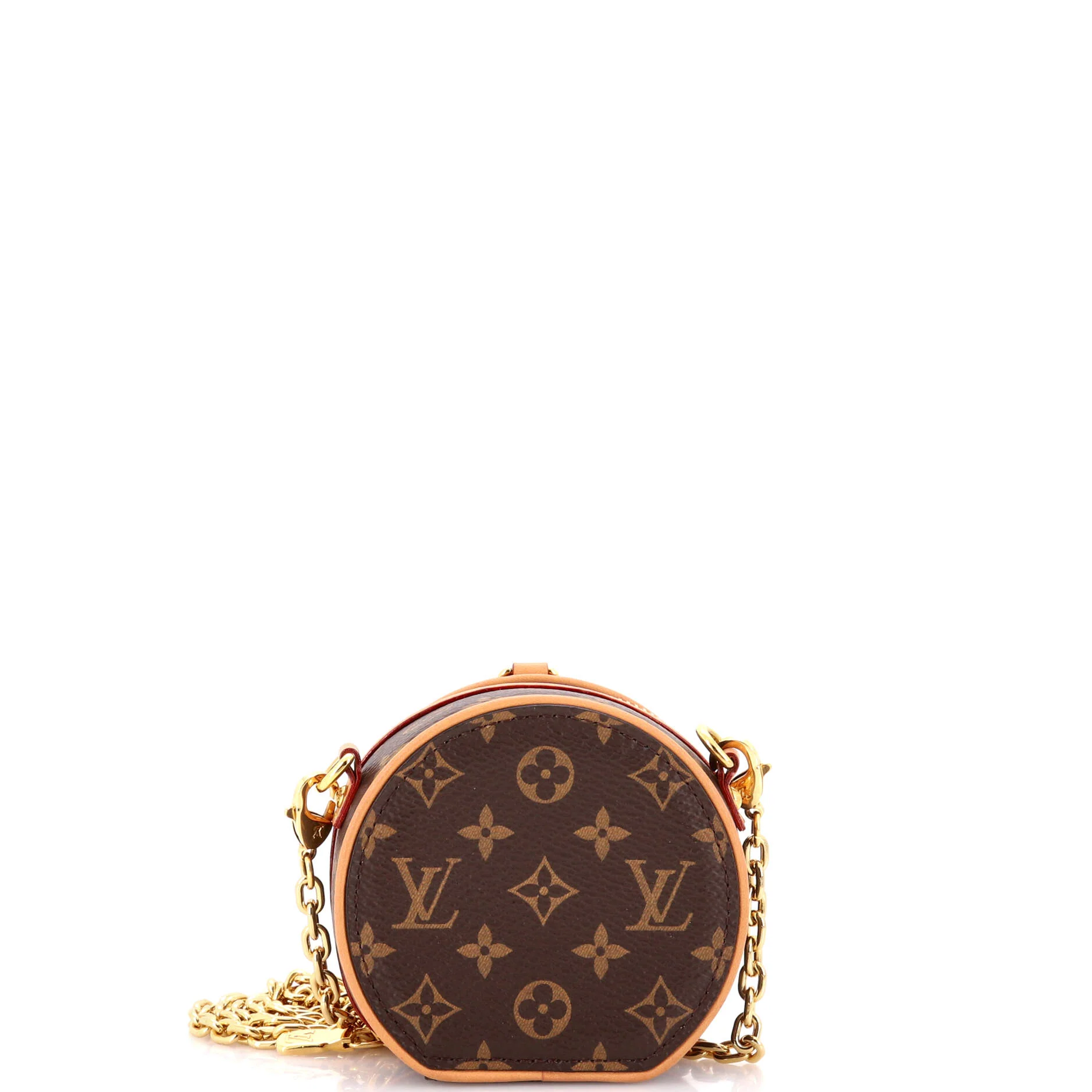 Boite Chapeau Necklace Bag Monogram Canvas - Image 3