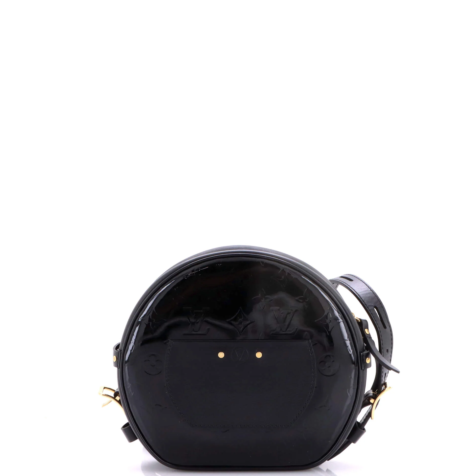 Boite Chapeau Souple Bag Monogram Vernis MM - Image 3