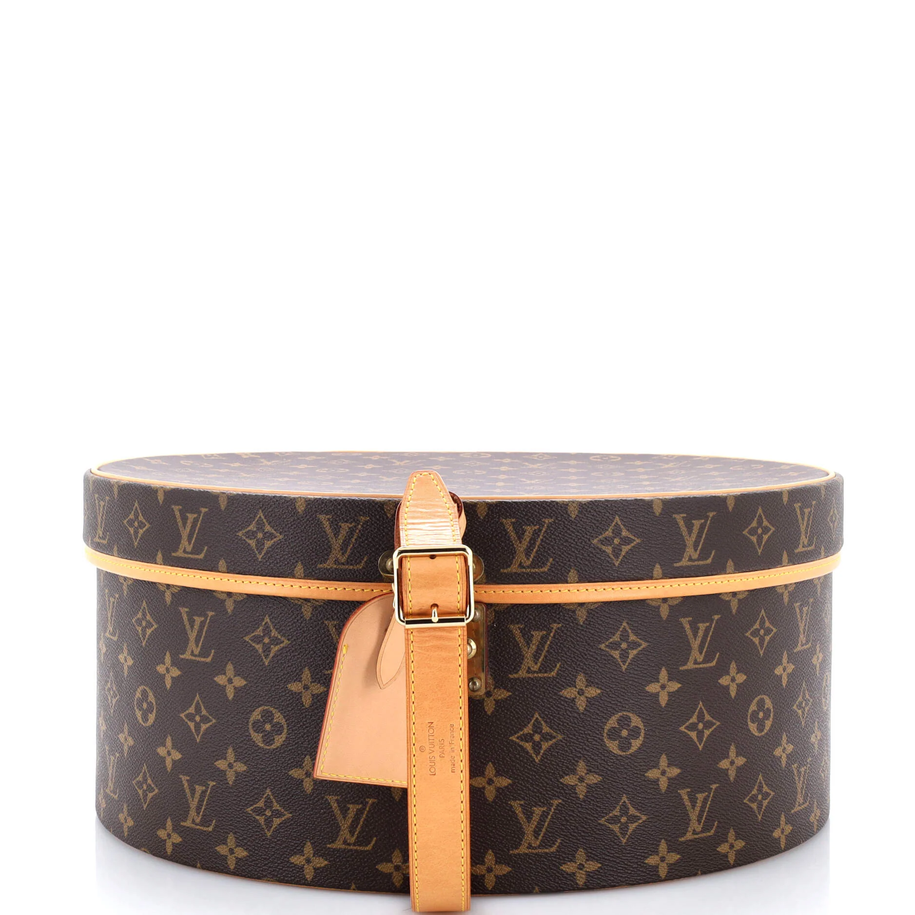 Boite Chapeaux Hat Box Monogram Canvas 40