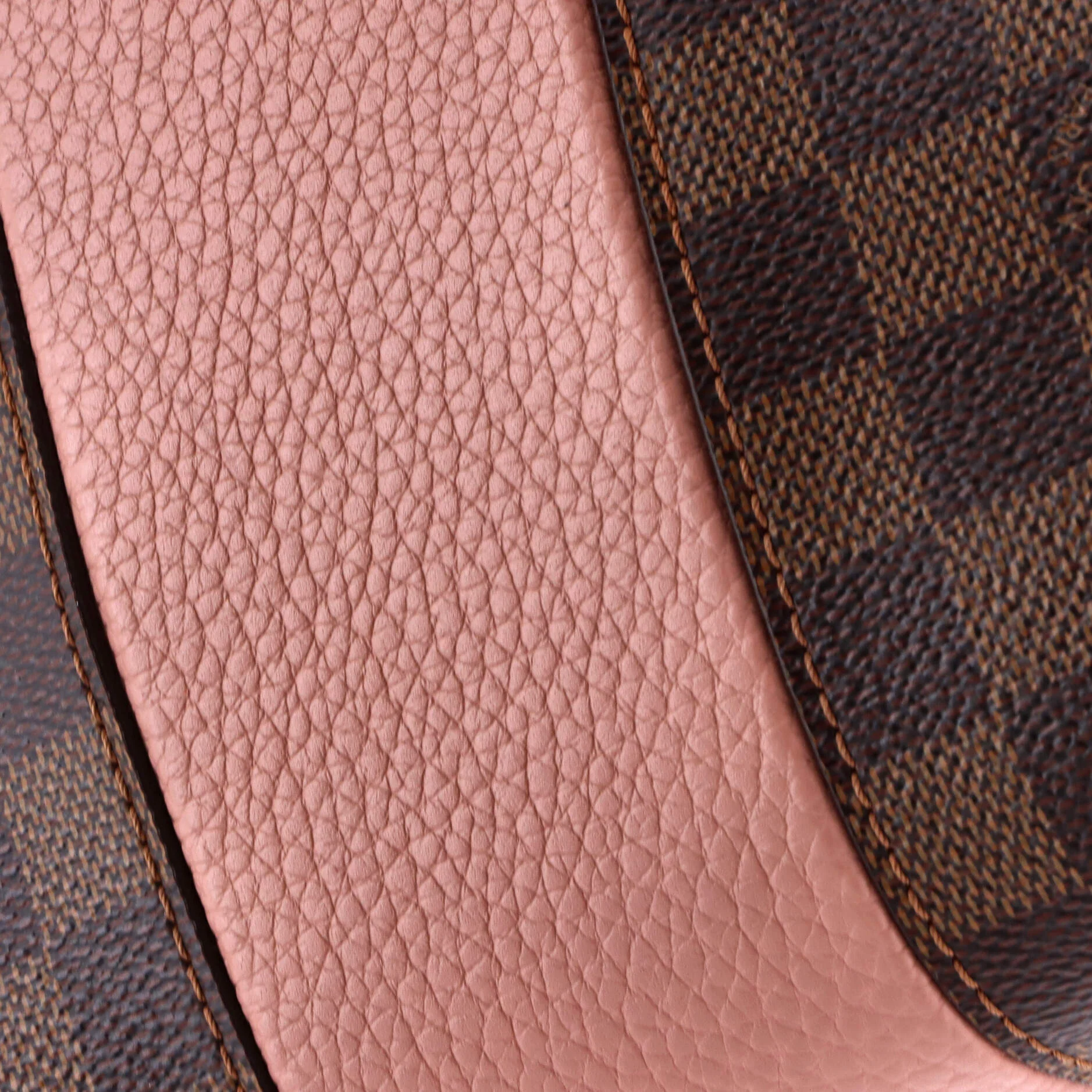 Bond Street Handbag Damier with Leather BB - Image 7
