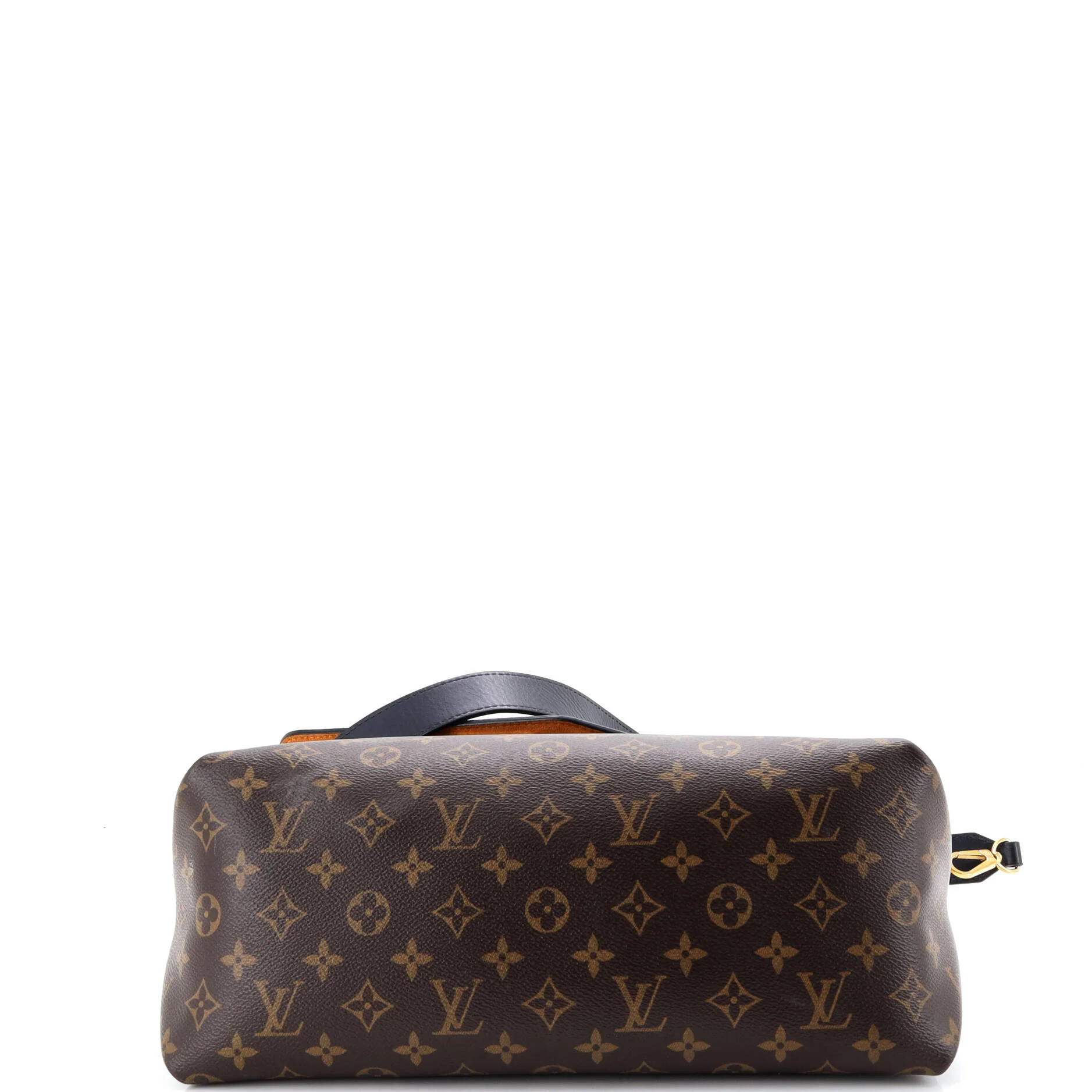 Braided Handle Beaubourg Handbag Monogram Canvas MM - Image 4