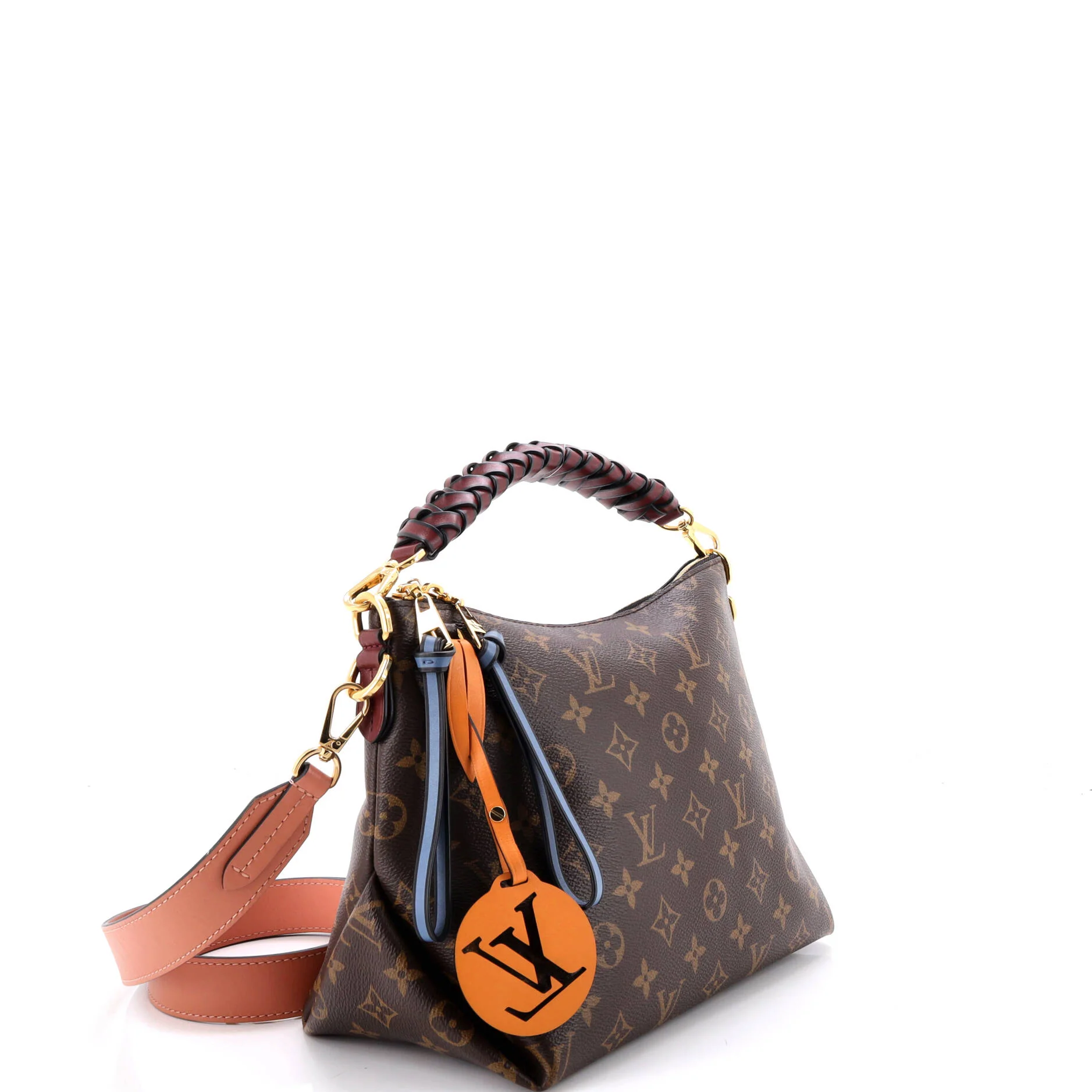 Braided Handle Beaubourg Hobo Monogram Canvas Mini - Image 2