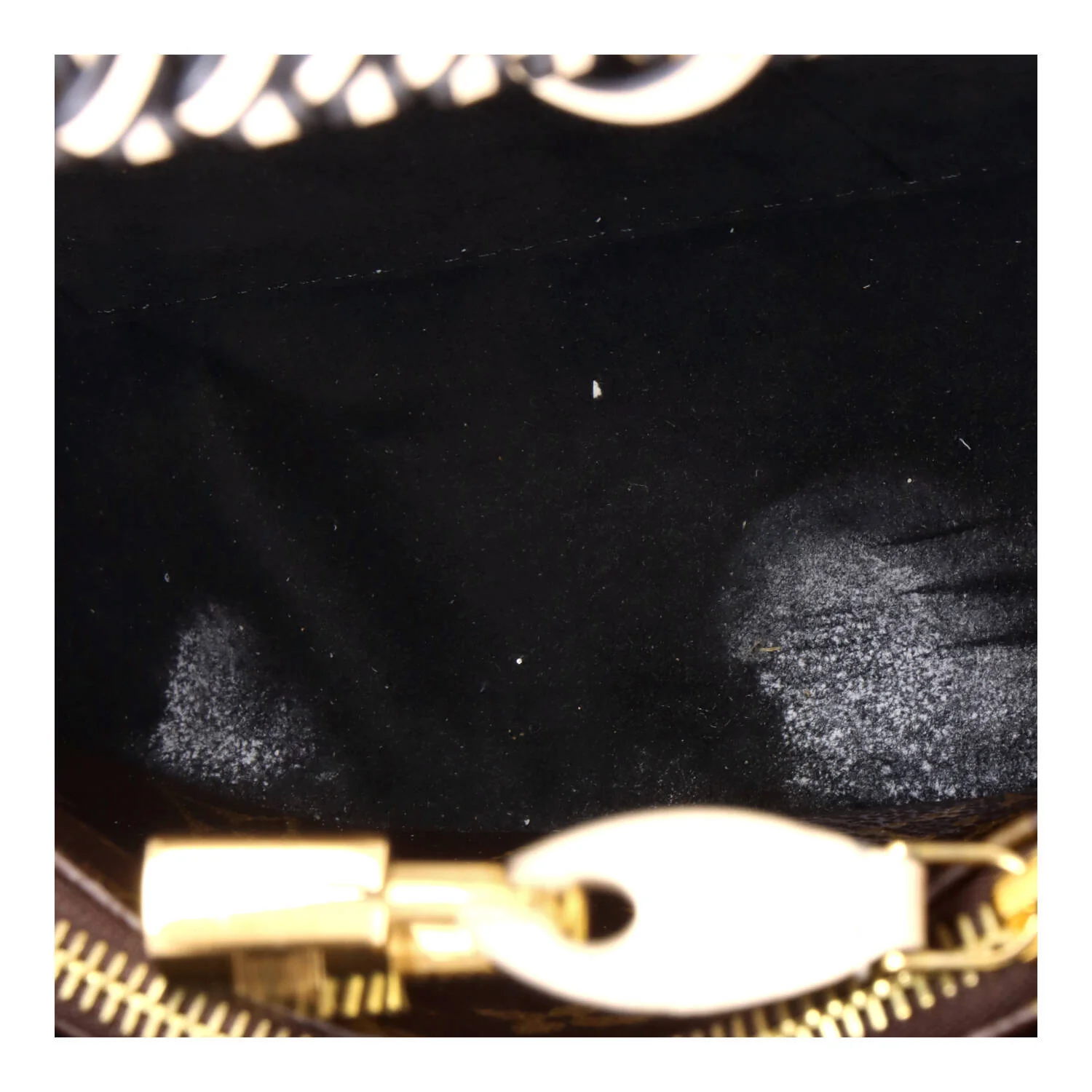 Braided Handle Montaigne Handbag Monogram Canvas BB - Image 5