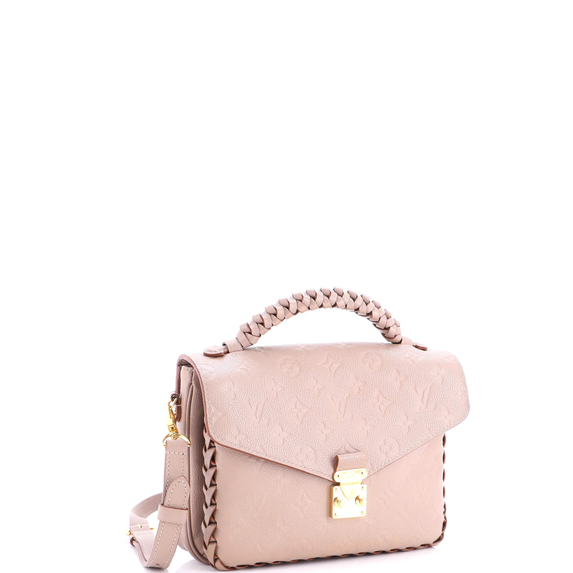 Braided Handle Pochette Metis Monogram Empreinte Leather - Image 2