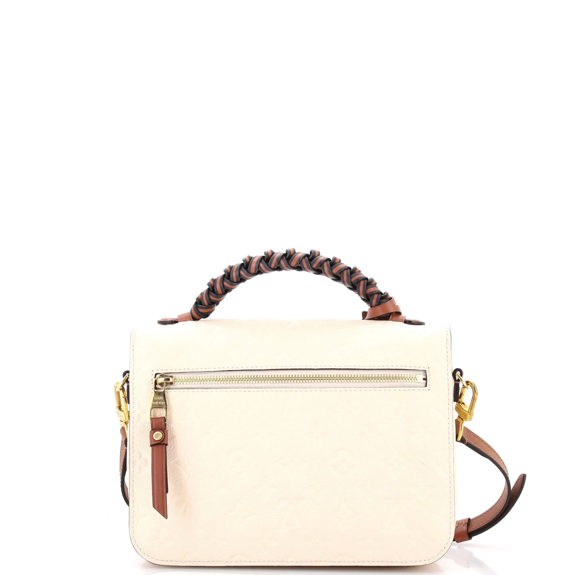 Braided Handle Pochette Metis Monogram Empreinte Leather - Image 3