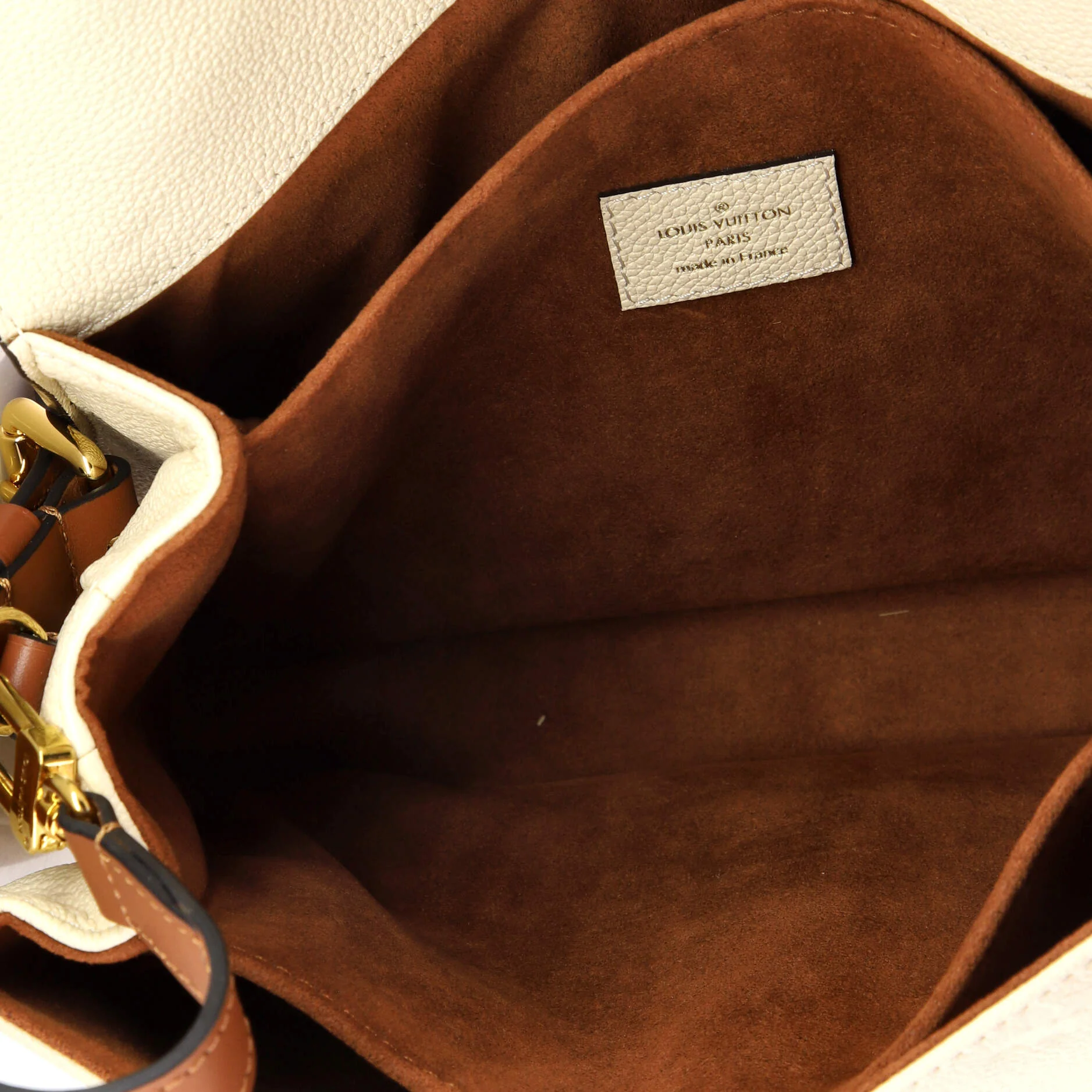 Braided Handle Pochette Metis Monogram Empreinte Leather - Image 5