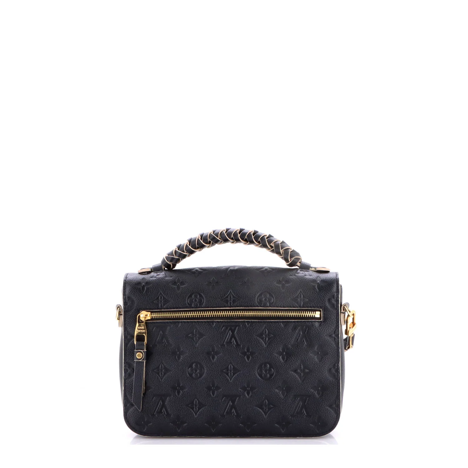Braided Handle Pochette Metis Monogram Empreinte Leather - Image 3
