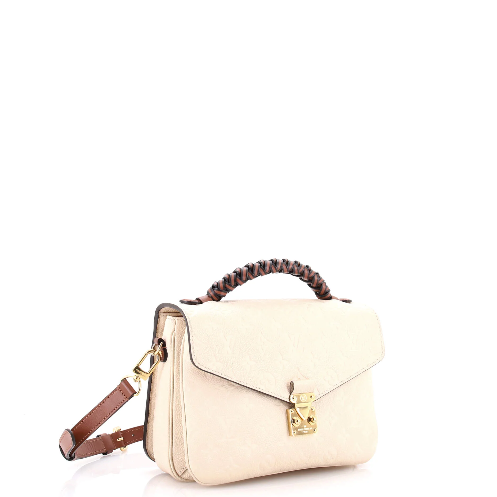 Braided Handle Pochette Metis Monogram Empreinte Leather - Image 2