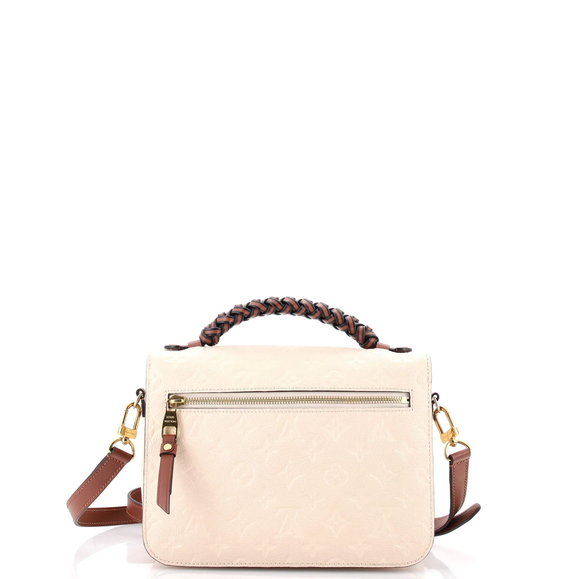 Braided Handle Pochette Metis Monogram Empreinte Leather - Image 3