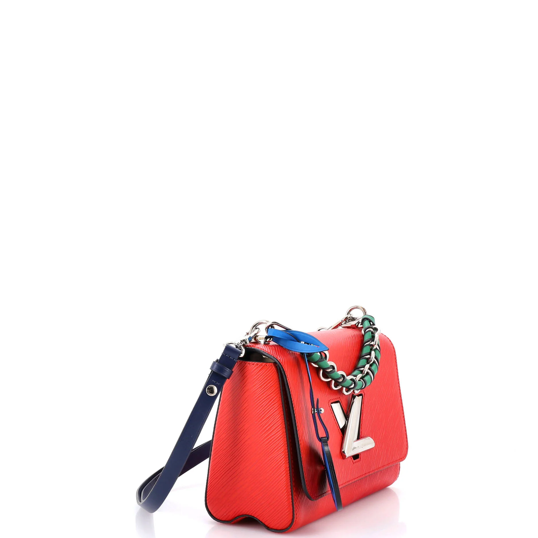 Braided Handle Twist Bag Epi Leather MM - Image 3