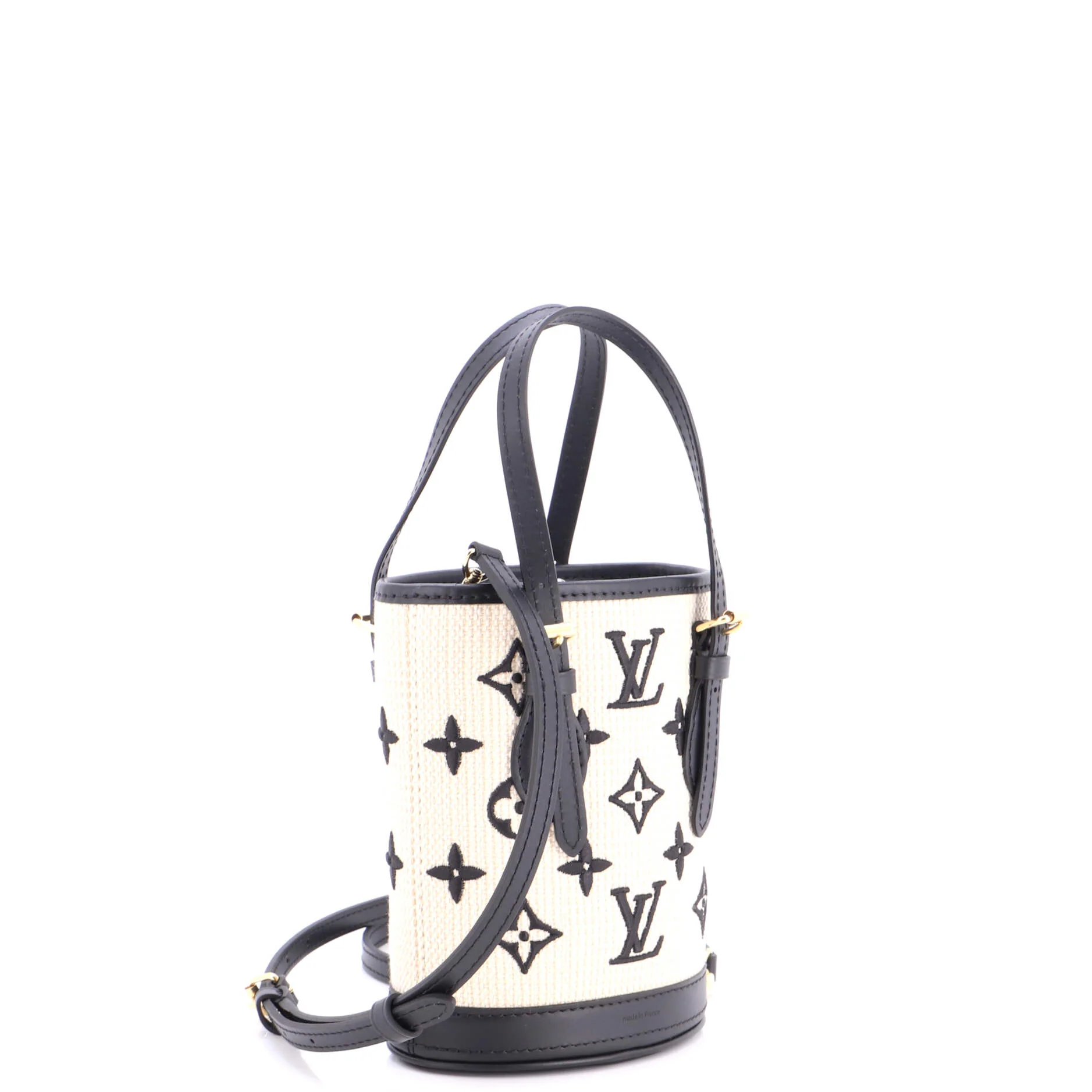 Bucket Bag By The Pool Monogram Raffia Nano - Image 2
