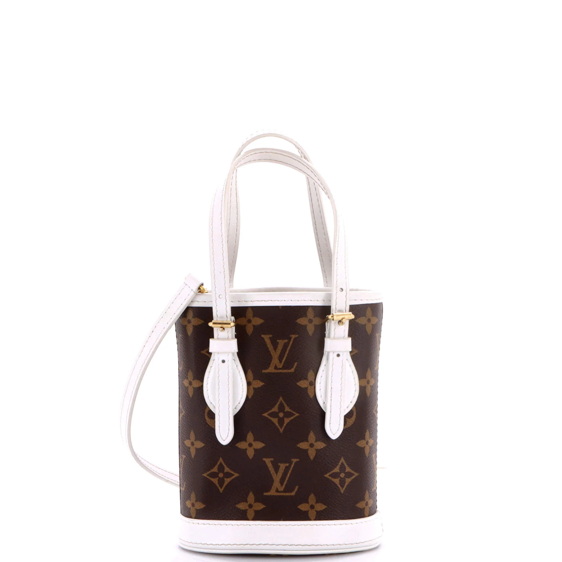 Bucket Bag LV Match Monogram Canvas Nano