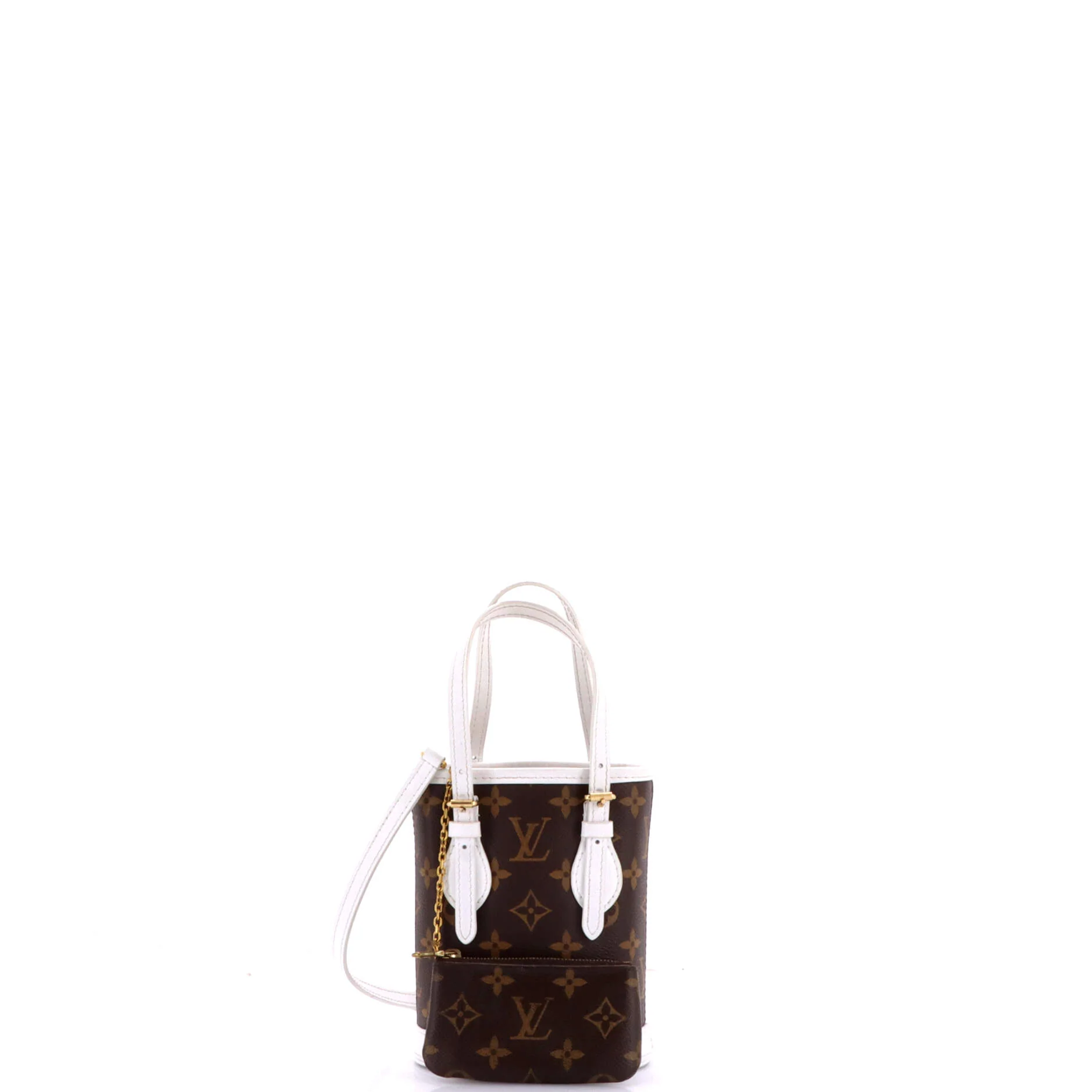Bucket Bag LV Match Monogram Canvas Nano - Image 2