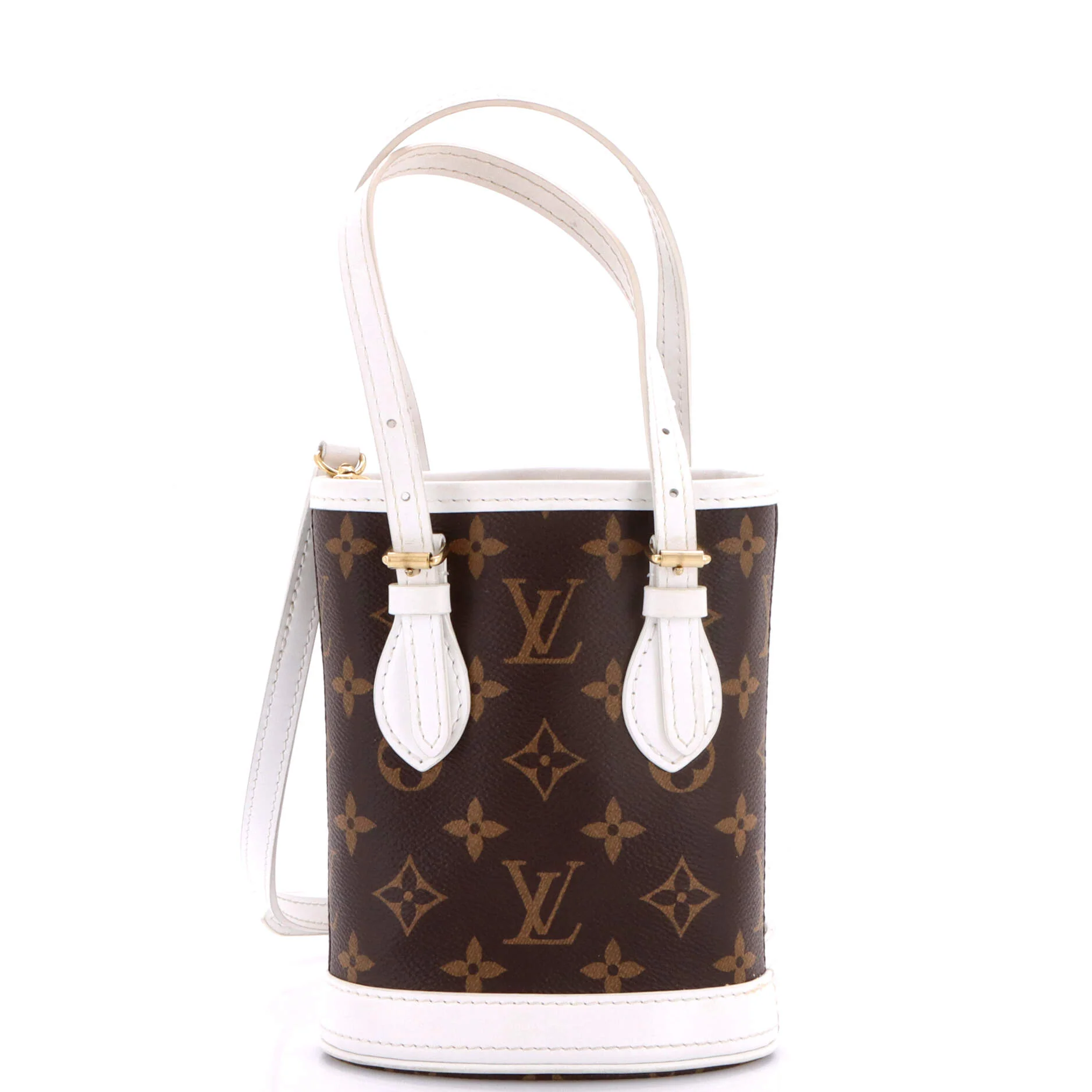Bucket Bag LV Match Monogram Canvas Nano