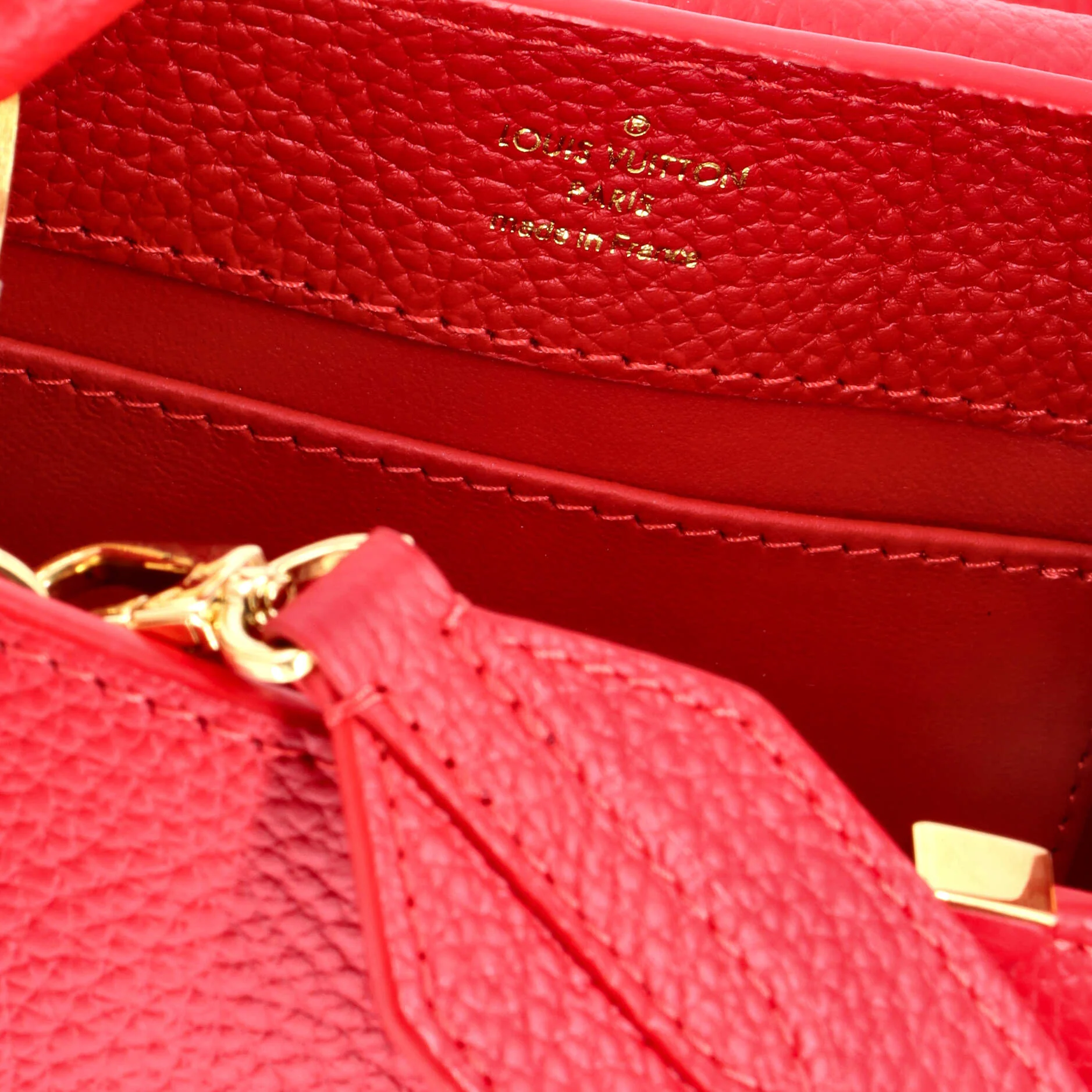 Capucines Bag Leather Mini - Image 7