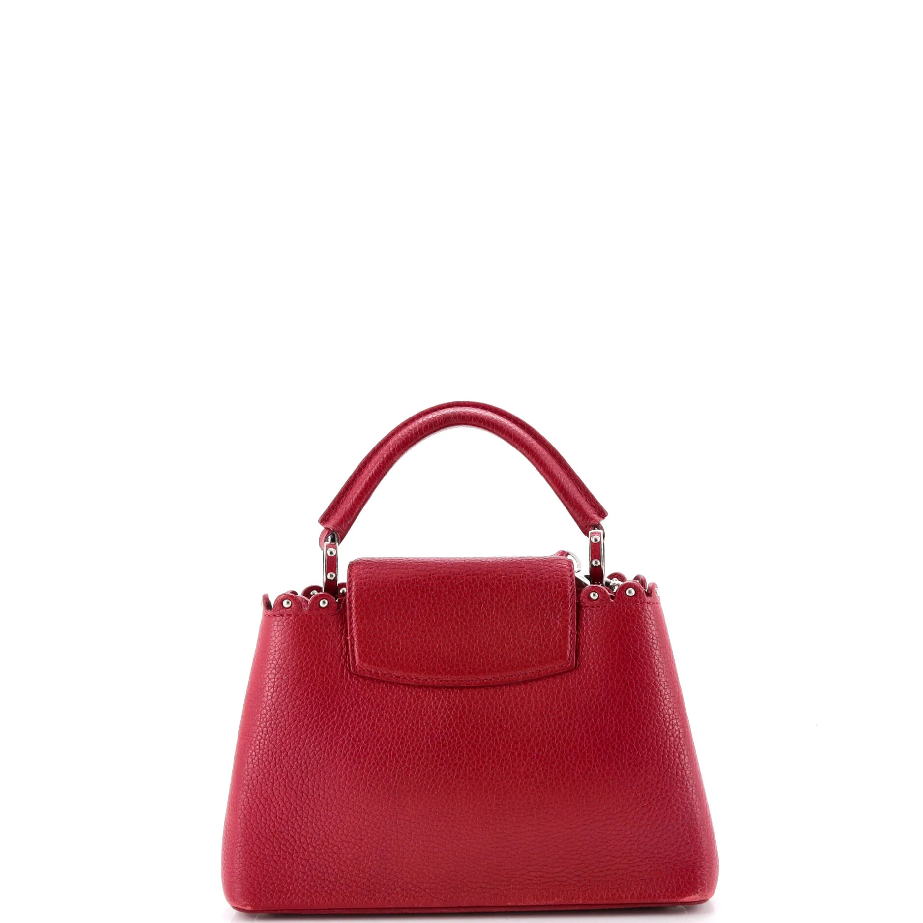 Capucines Bag Leather with Embellished Detail BB - Image 3