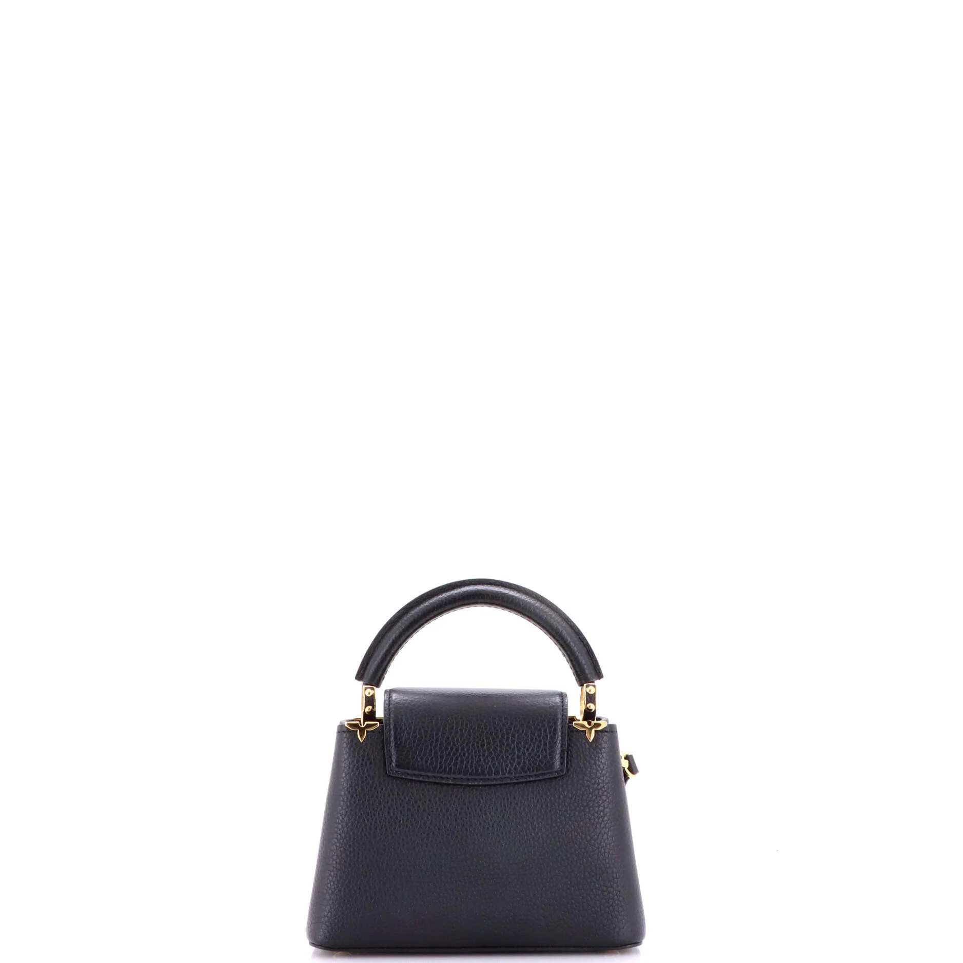 Capucines Bag Leather with Embellished Detail Mini - Image 3