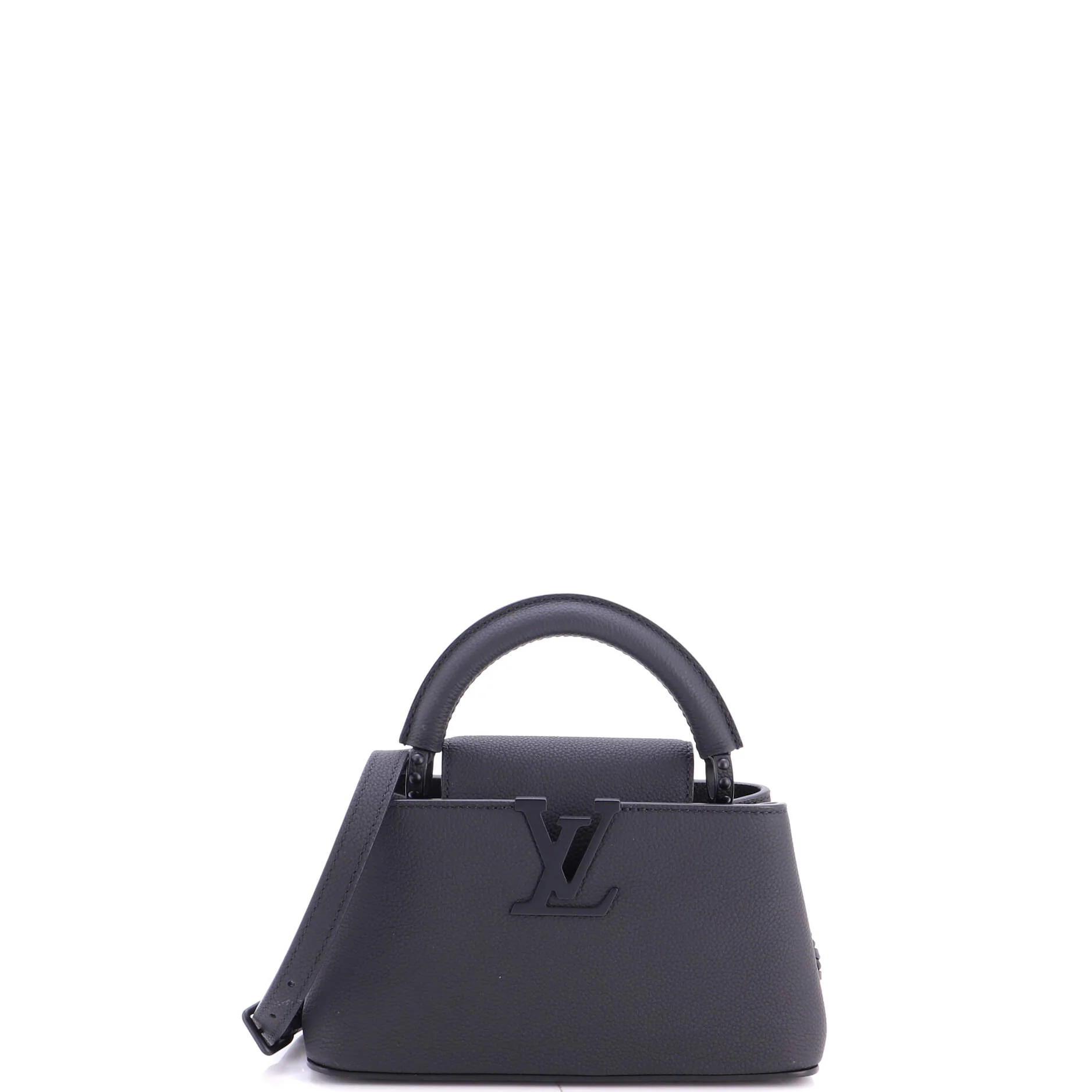 Capucines East West Bag Leather Mini