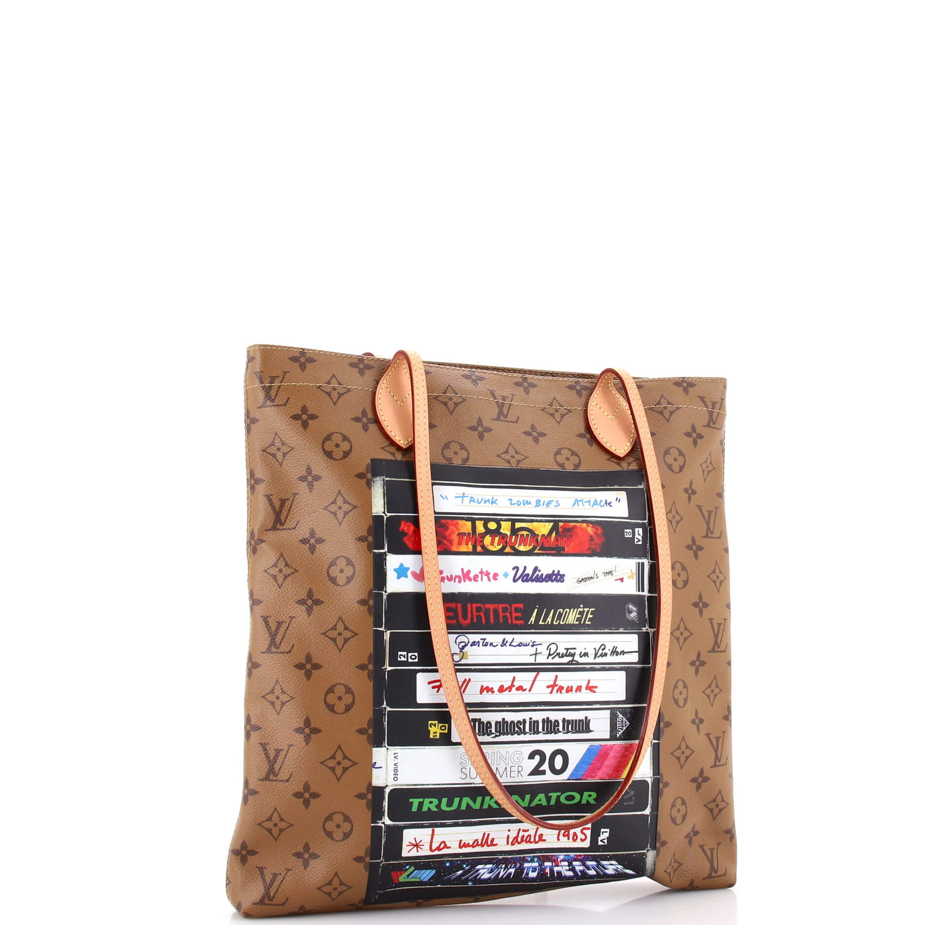 Carry It Tote Limited Edition Video Tape Reverse Monogram Canvas - Image 2