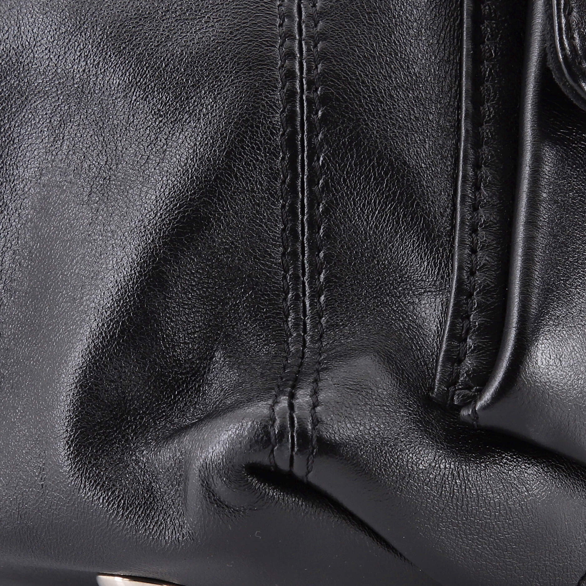 CarryAll Cargo Hobo Leather with Monogram Canvas PM - Image 6