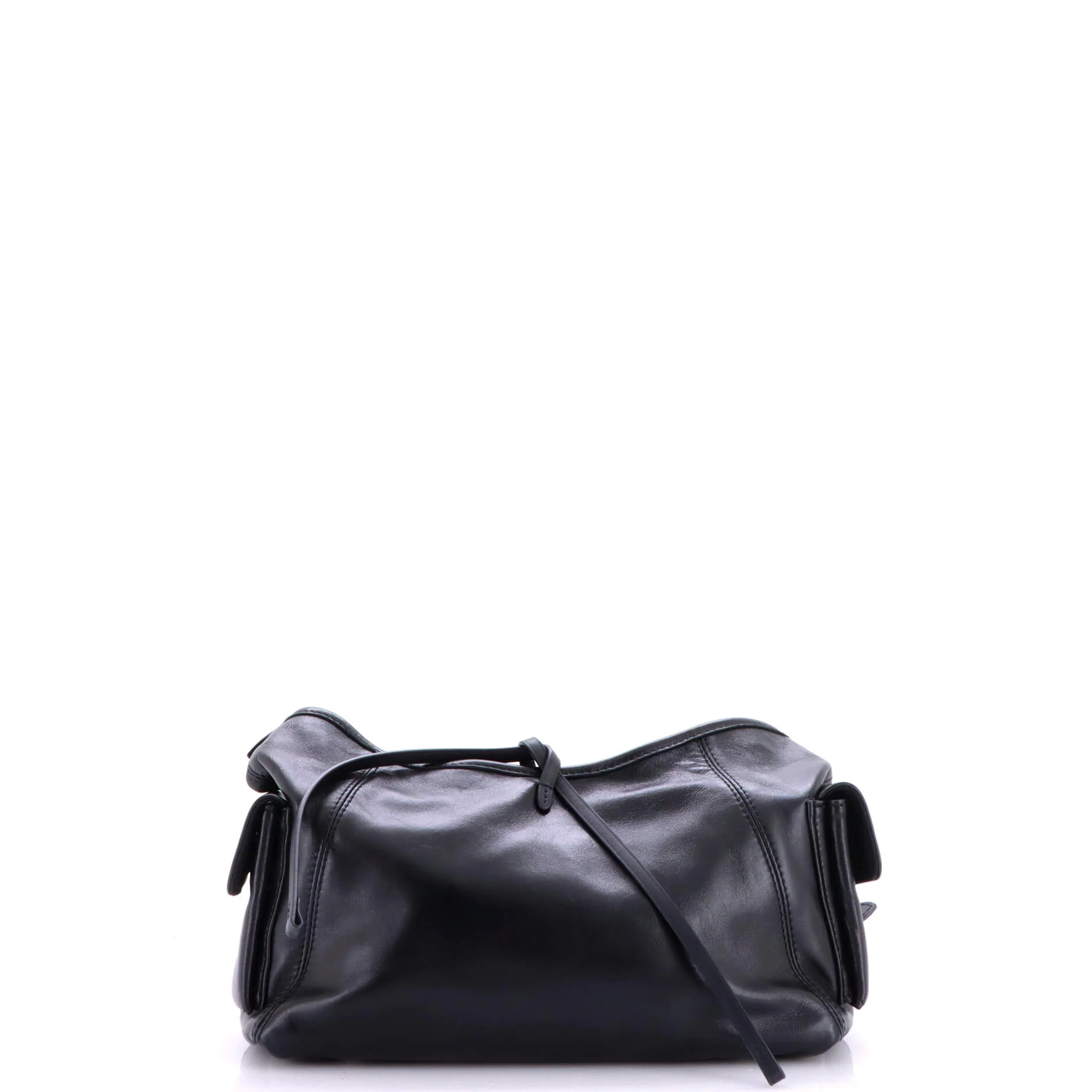 CarryAll Cargo Hobo Leather with Monogram Canvas PM - Image 3