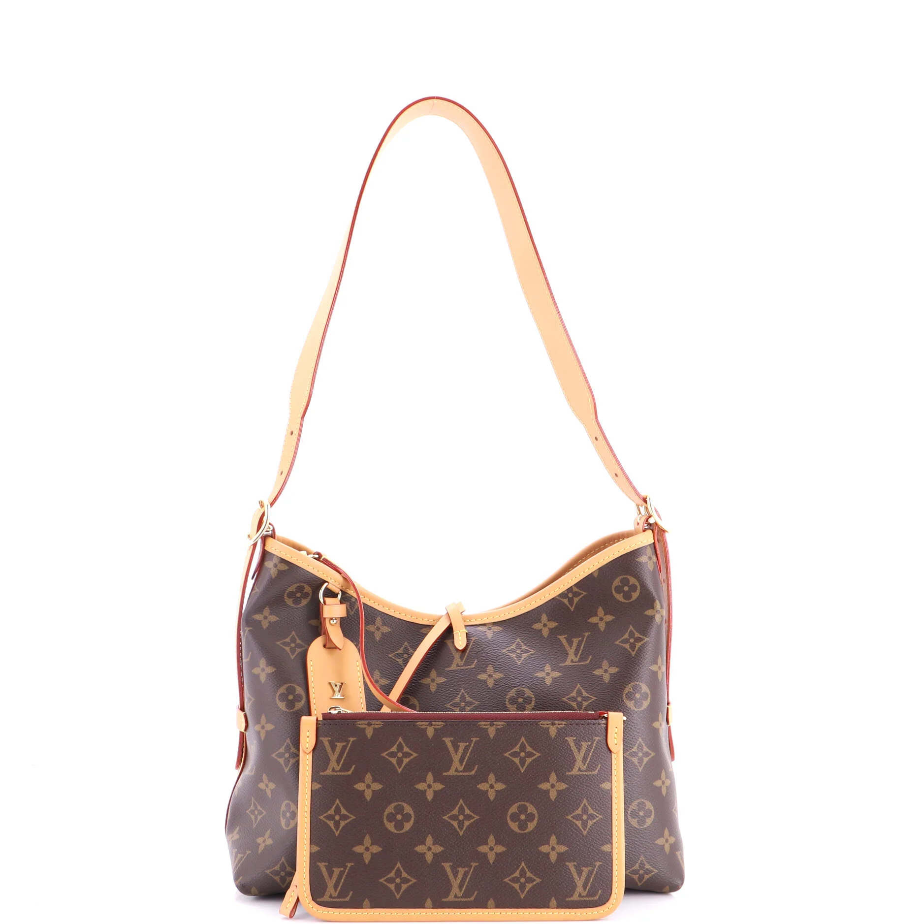 CarryAll Hobo Monogram Canvas PM - Image 2