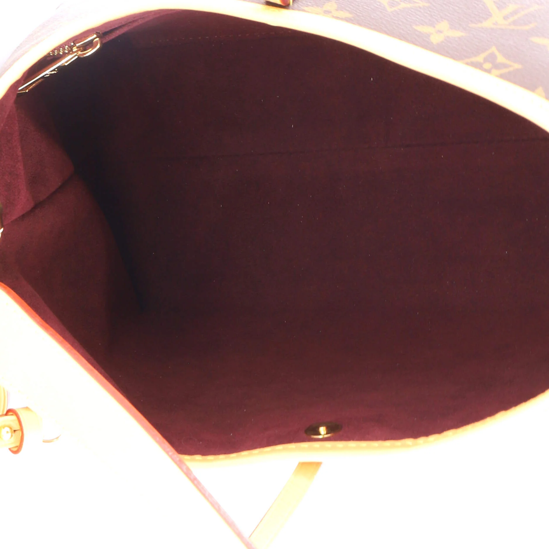 CarryAll Hobo Monogram Canvas PM - Image 6