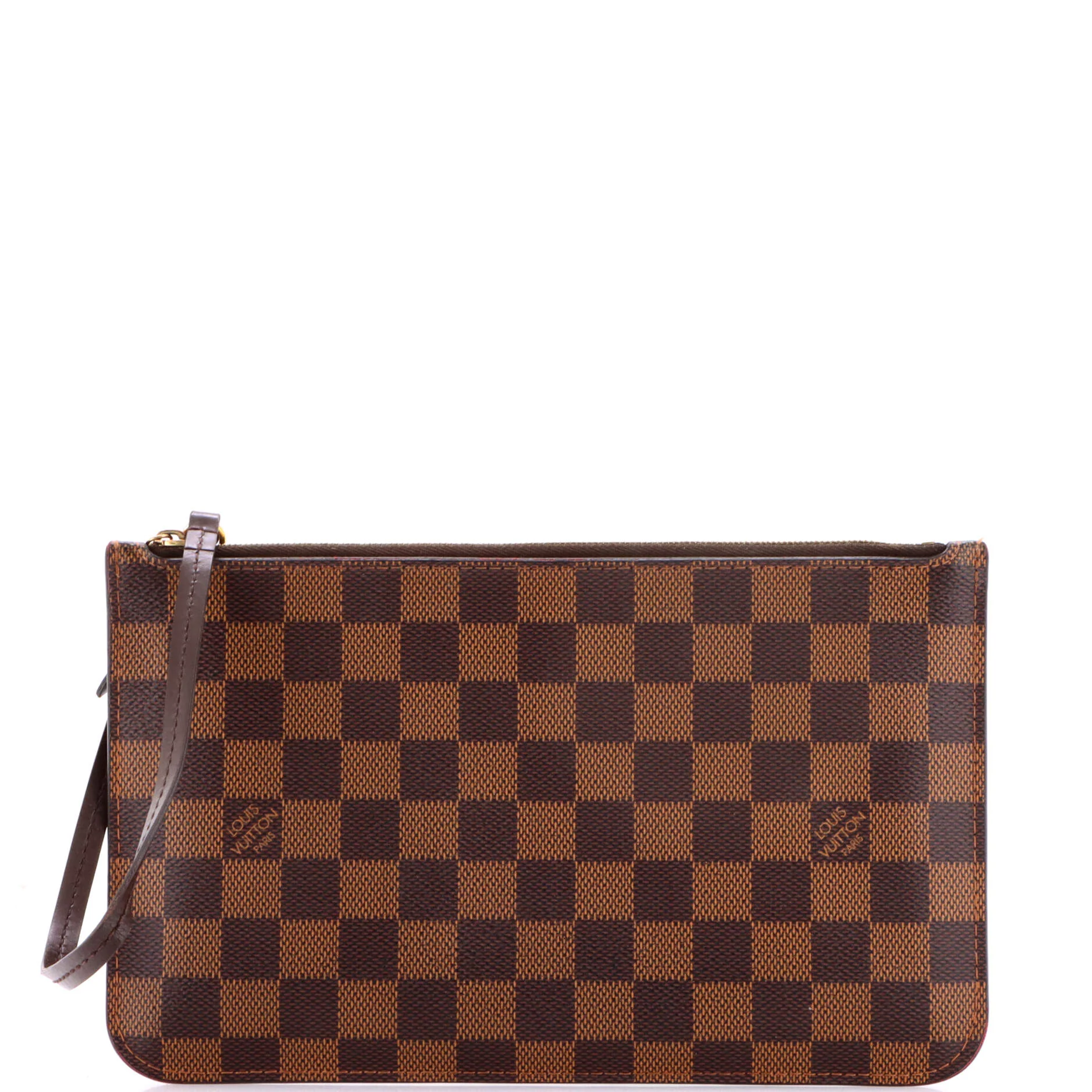 Chain Wristlet Pochette Damier
