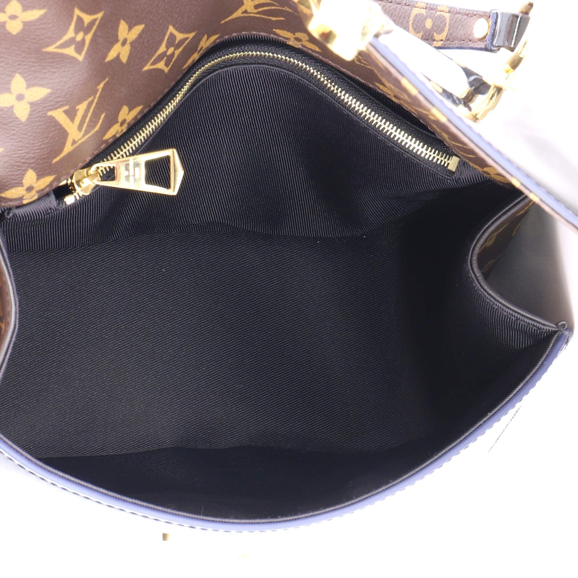 Cherrywood Handbag Vernis with Monogram Canvas PM - Image 5