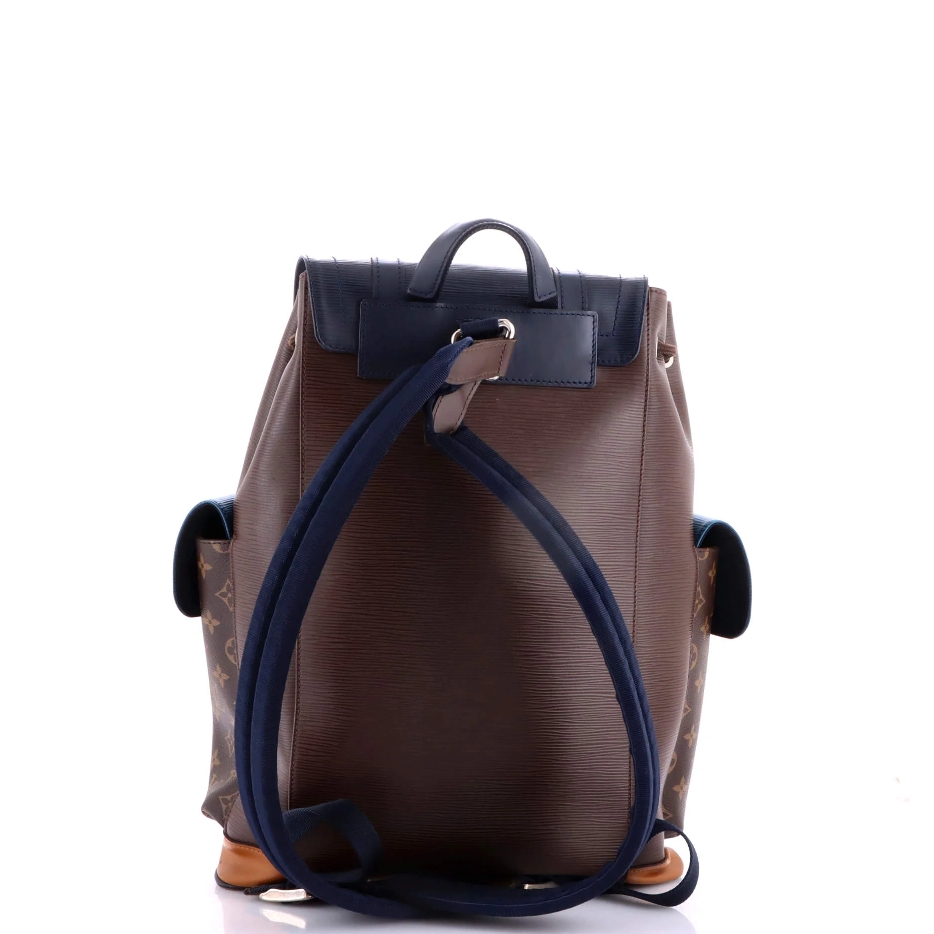 Christopher Backpack Epi Leather with Monogram Canvas PM - Image 3
