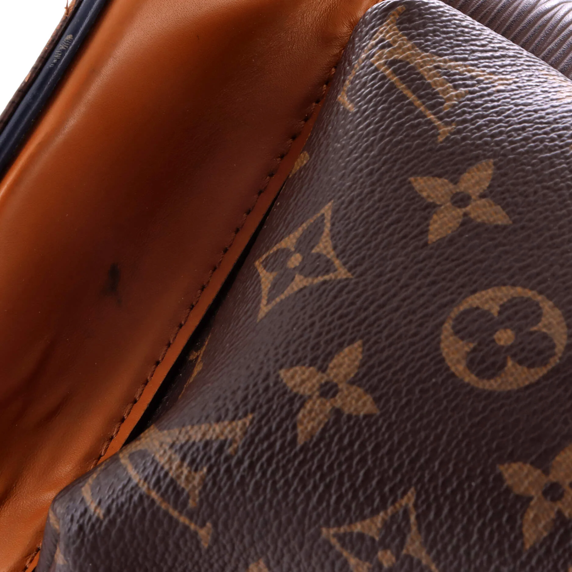 Christopher Backpack Epi Leather with Monogram Canvas PM - Image 6