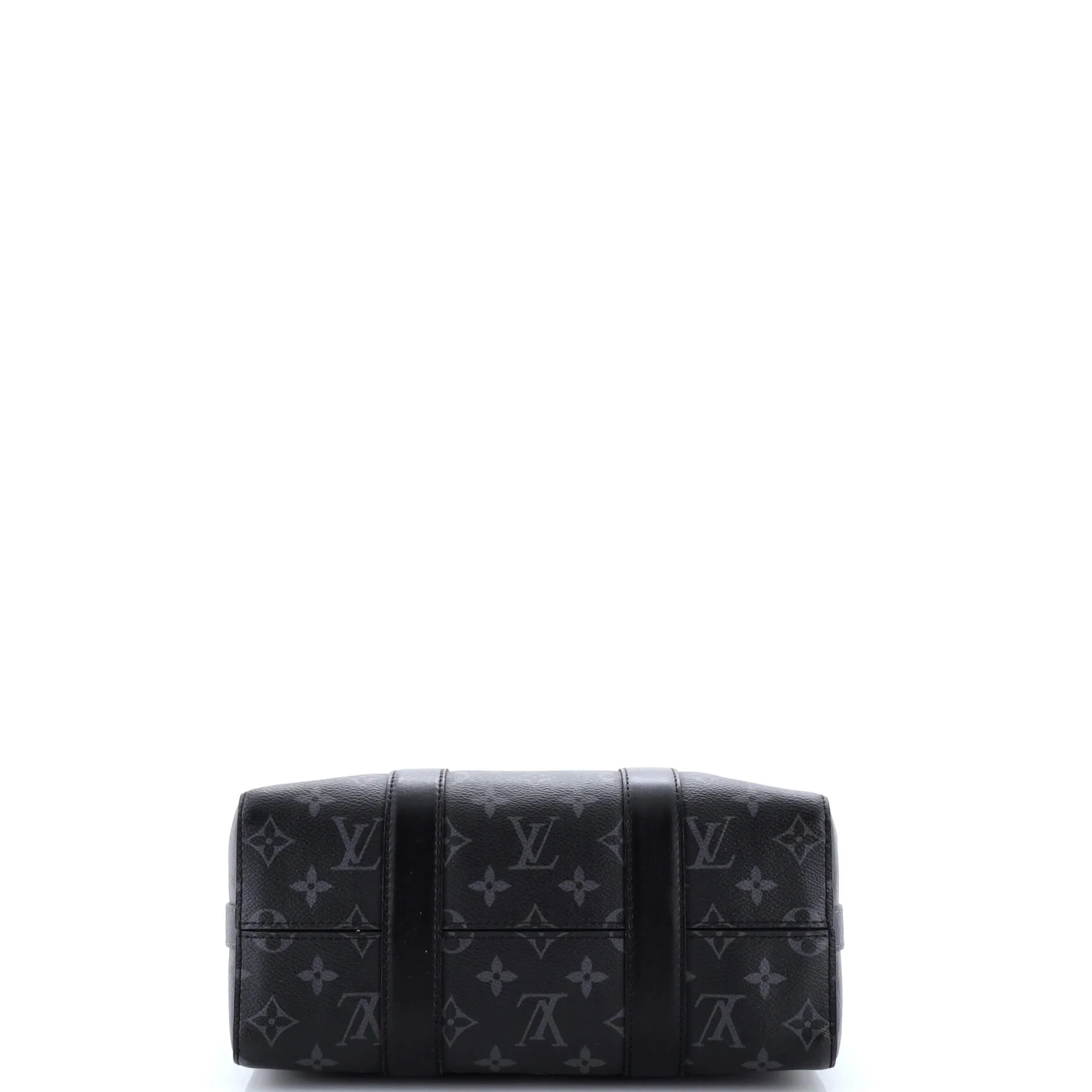 City Keepall Bag Reverse Monogram Eclipse Canvas - Image 4